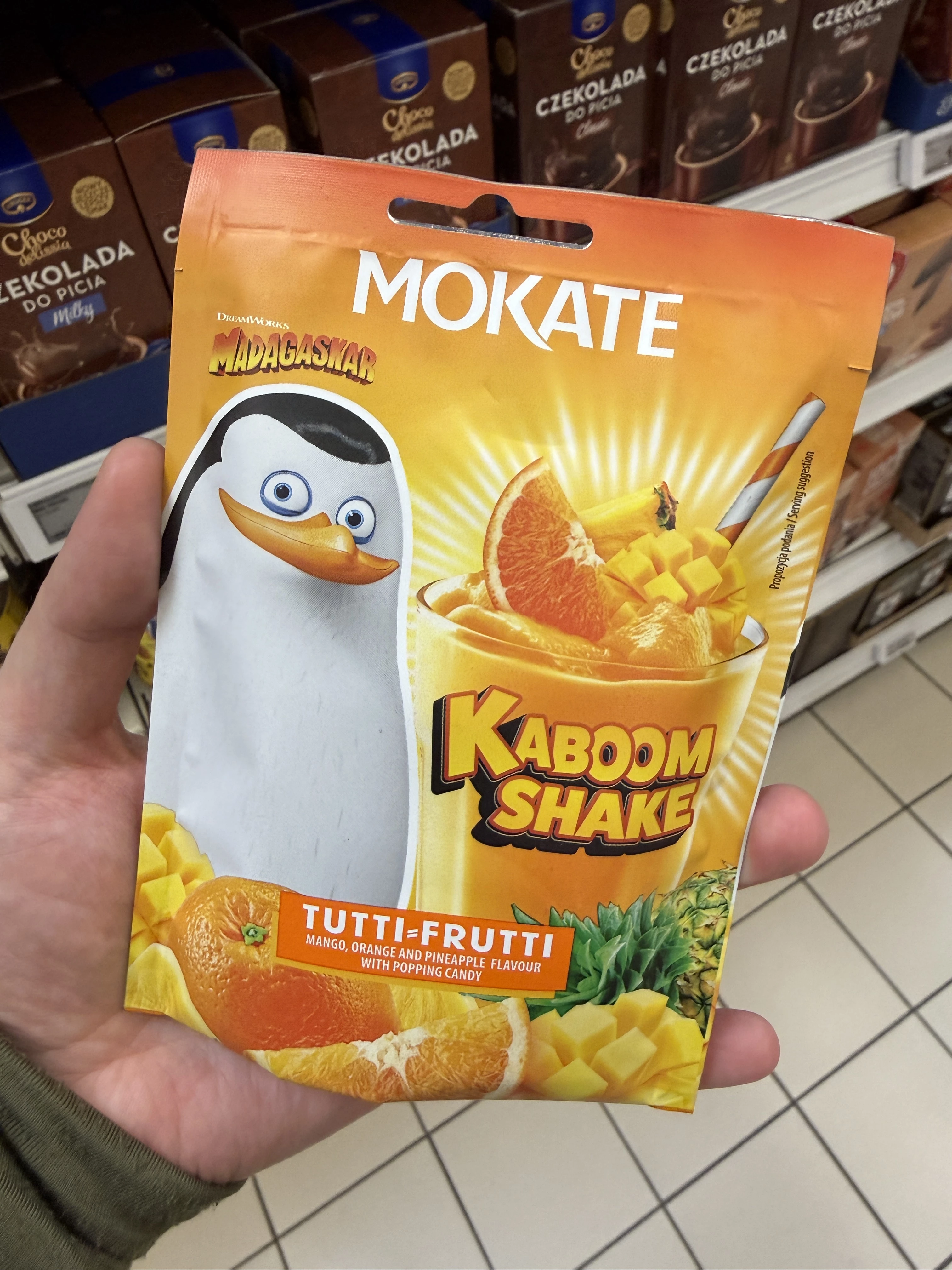 Mokate Kaboom Shake Tutti Frutti z cukrem strzelającym | 30g