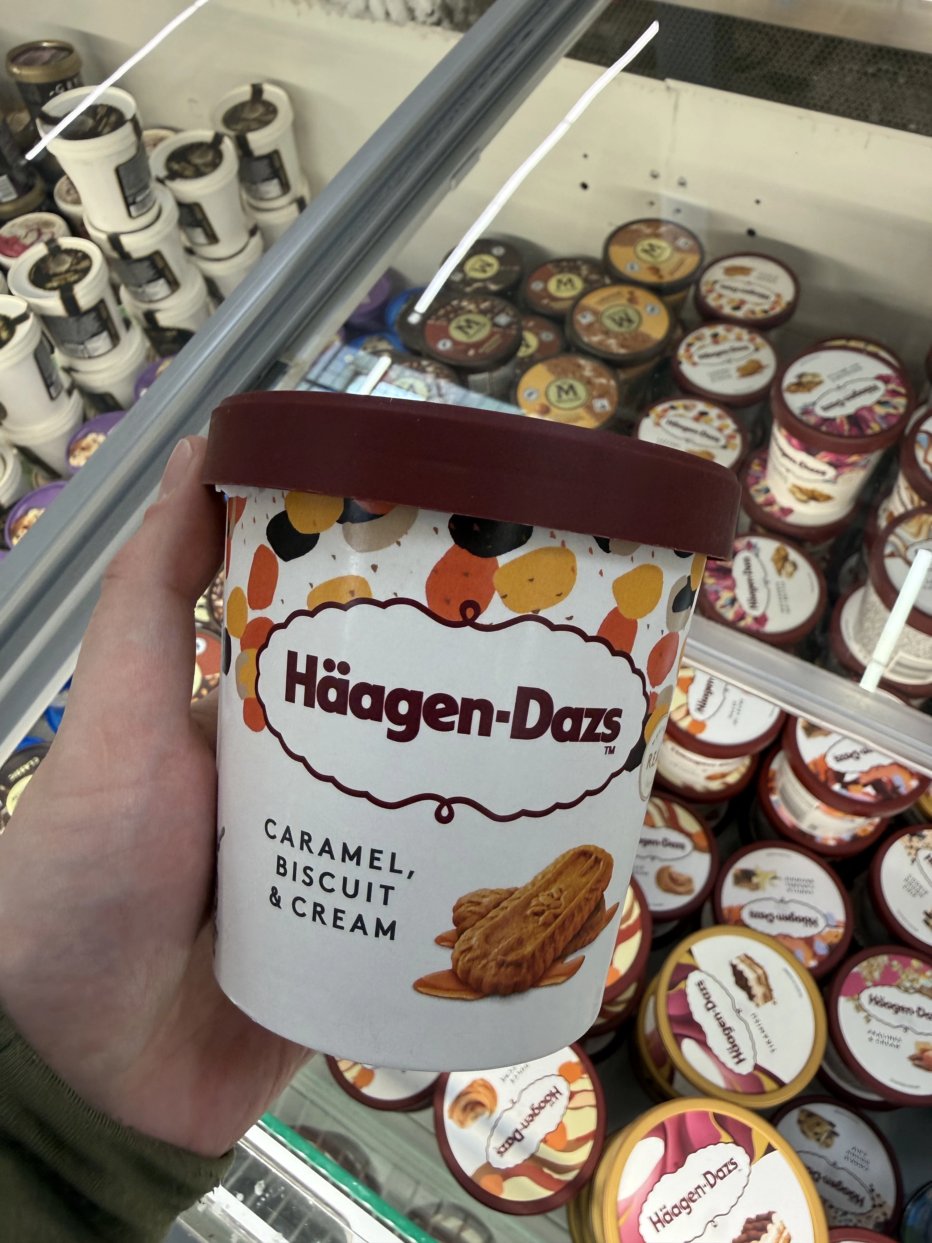 Häagen-Dazs Caramel Biscuit & Cream | 460ml
