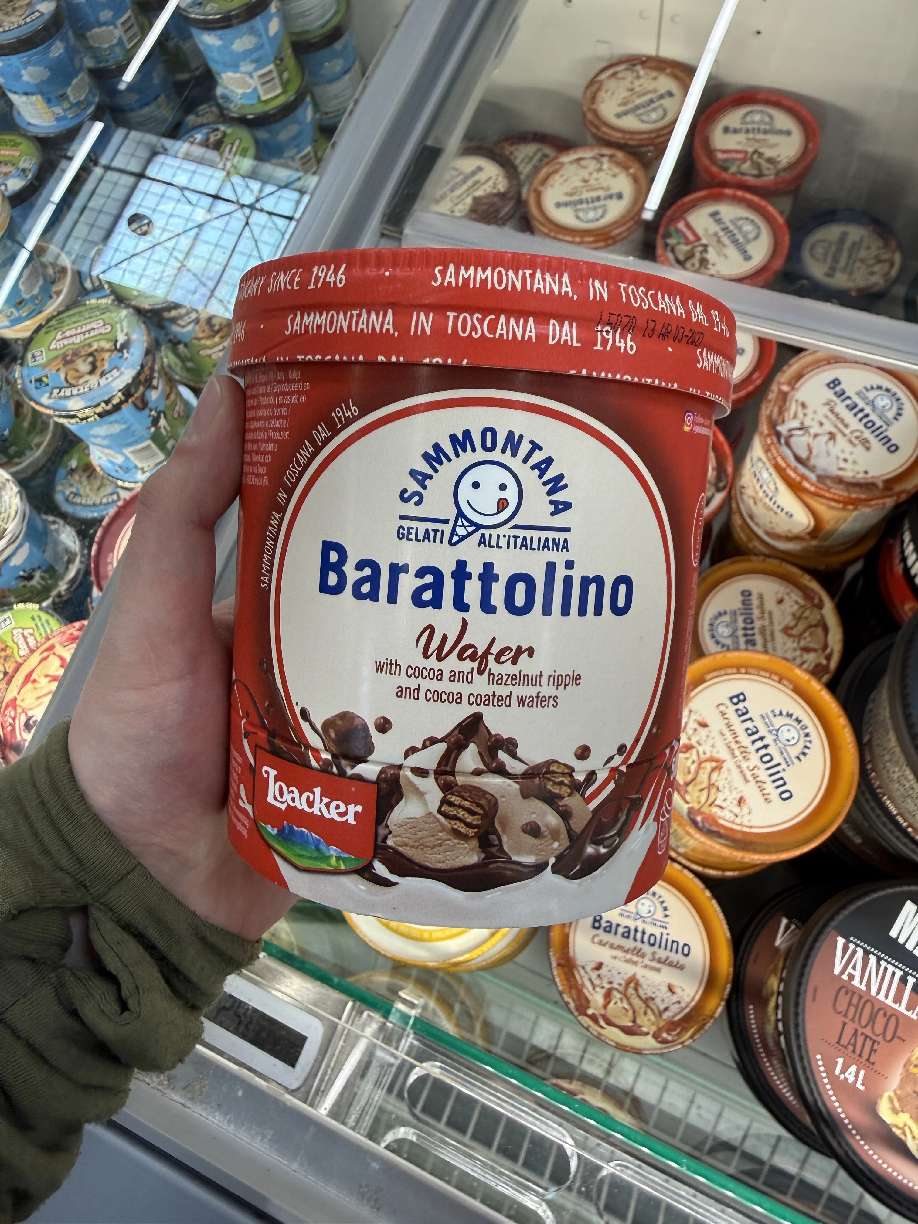 Sammontana Barattolino Wafer Loacker | 500g