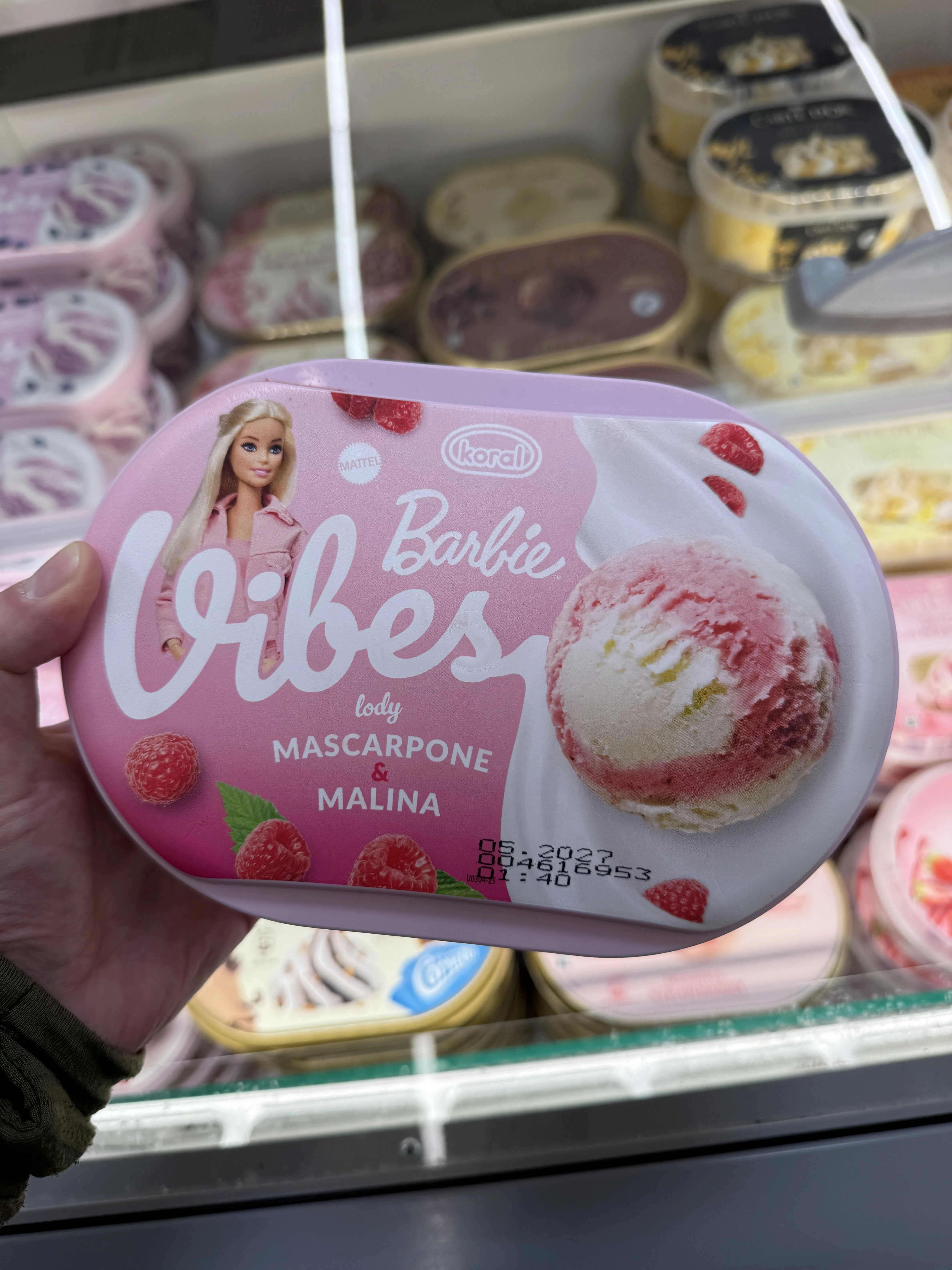 Koral Barbie Vibes Mascarpone & Malina | 1000ml