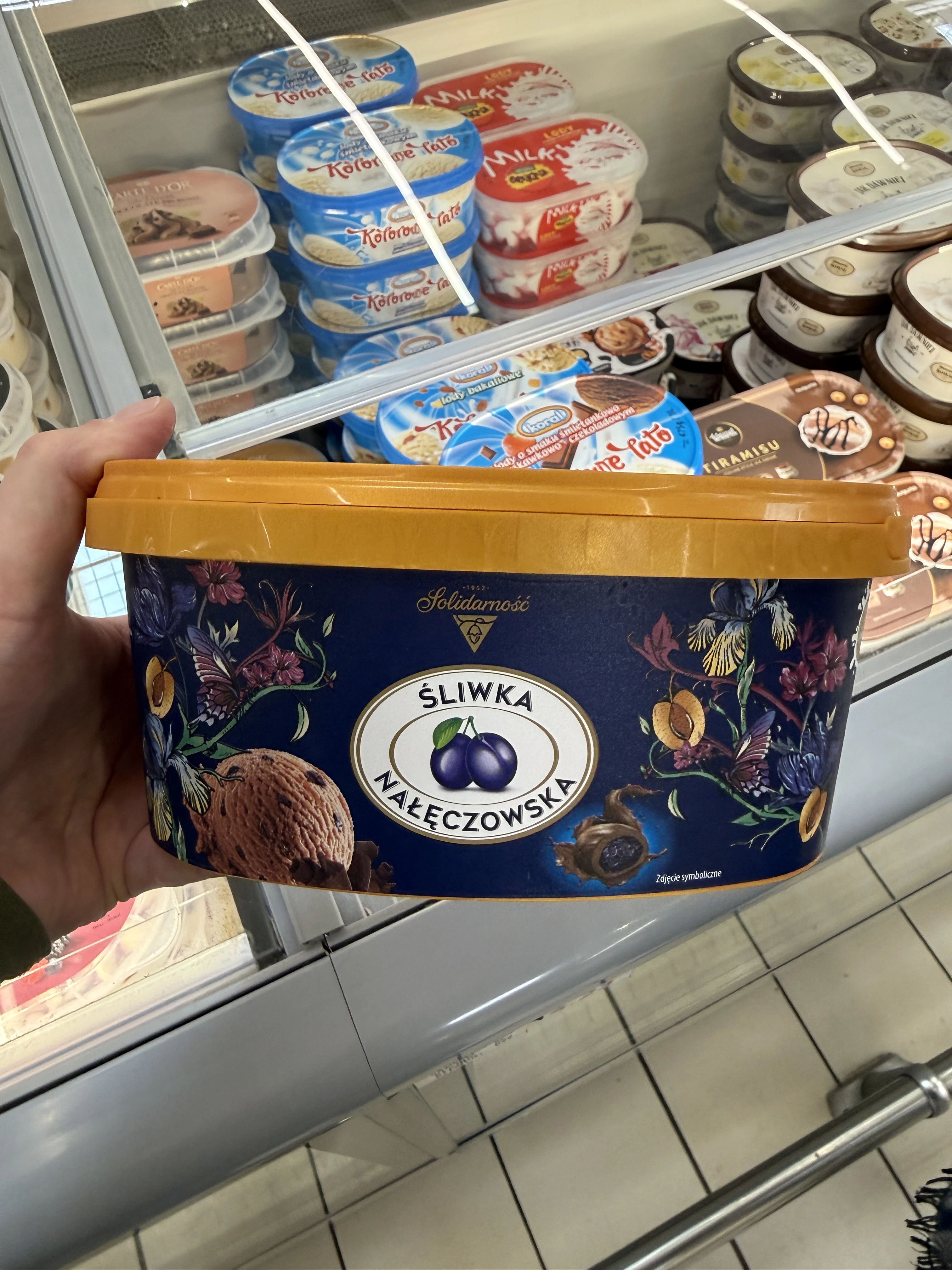 Lody Solidarność Śliwka Nałęczowska | 900ml