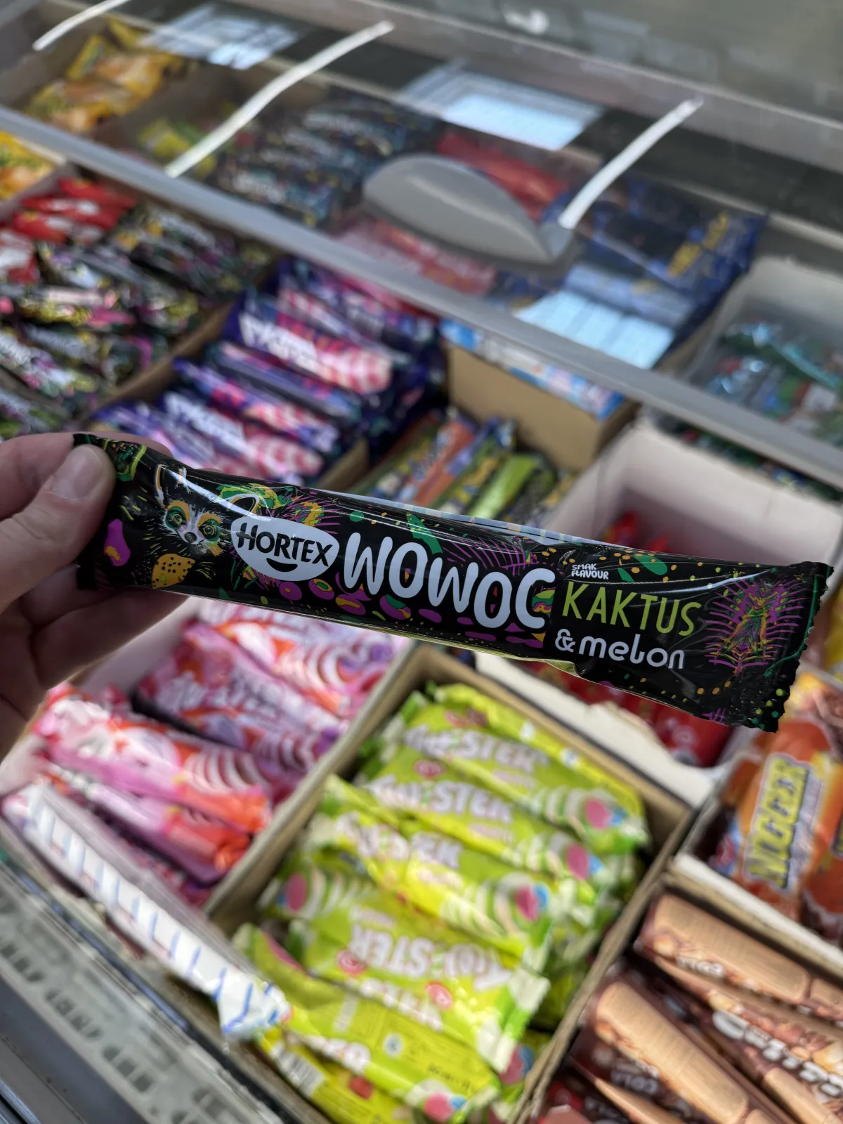 Hortex WoWoc lody sorbetowe jabłkowe o smaku kaktus & melon | 50ml