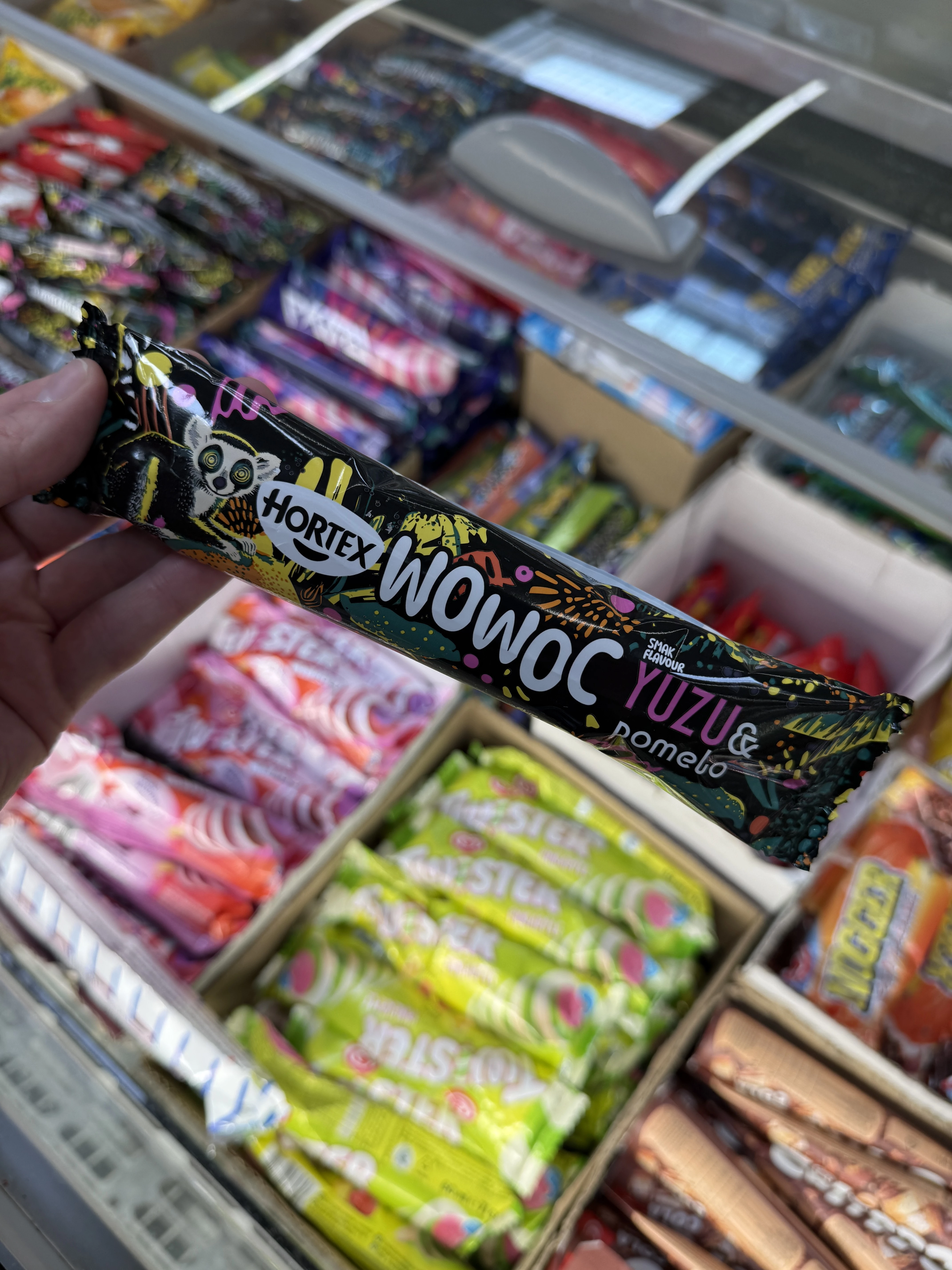 Hortex Wowoc lody sorbetowe jabłkowe o smaku yuzu i pomelo | 50ml
