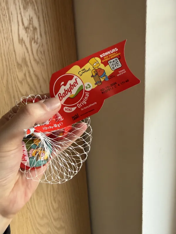 Mini Babybel Original The Simpsons | 3×20g