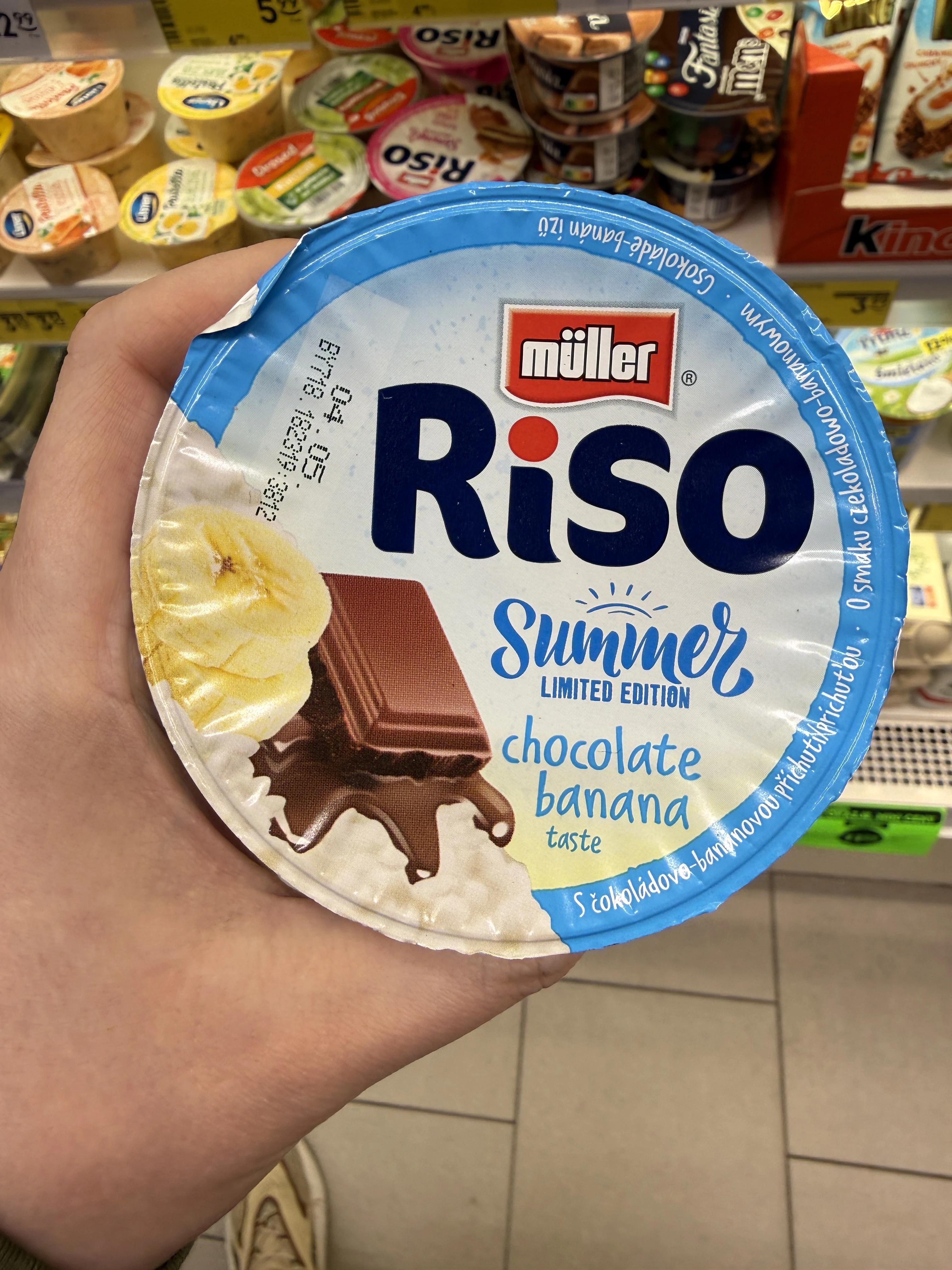 Müller Riso Summer Limited Edition chocolate banana taste | 175g