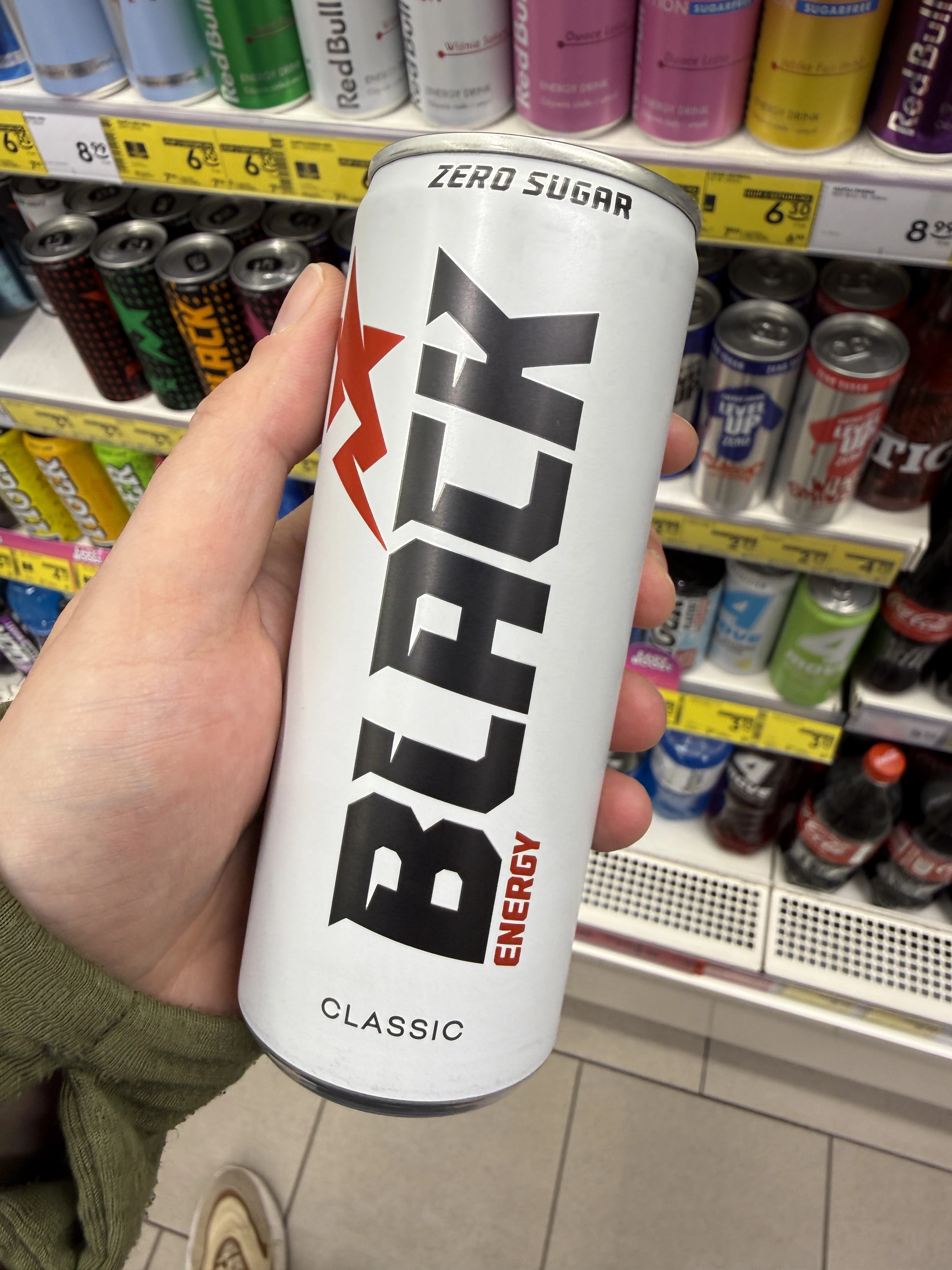 Black Energy Zero Sugar Classic | 250ml