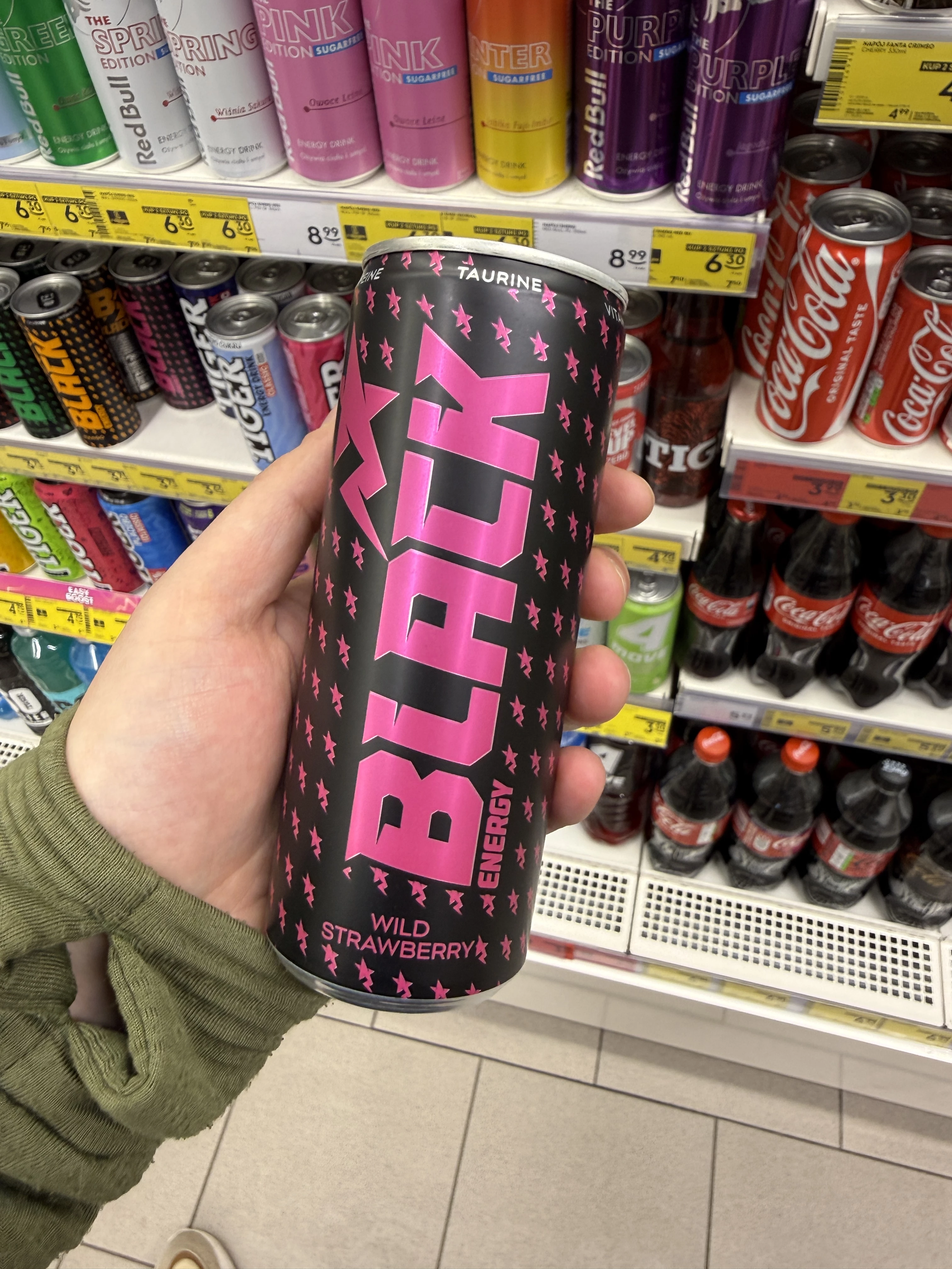 Black Energy Wild Strawberry | 250ml