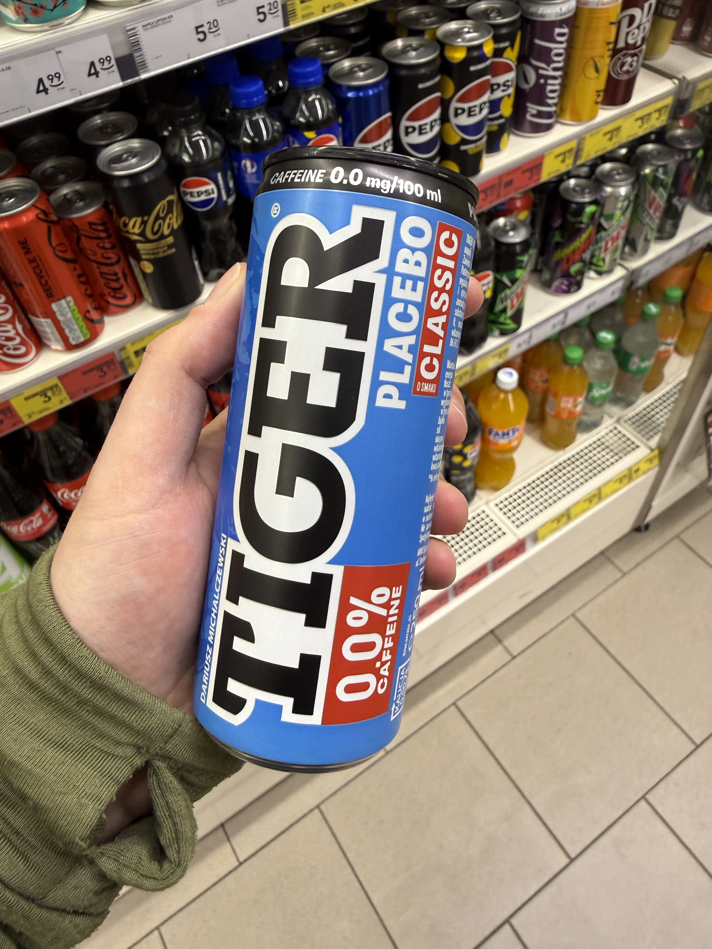 Tiger Placebo Classic | 250ml