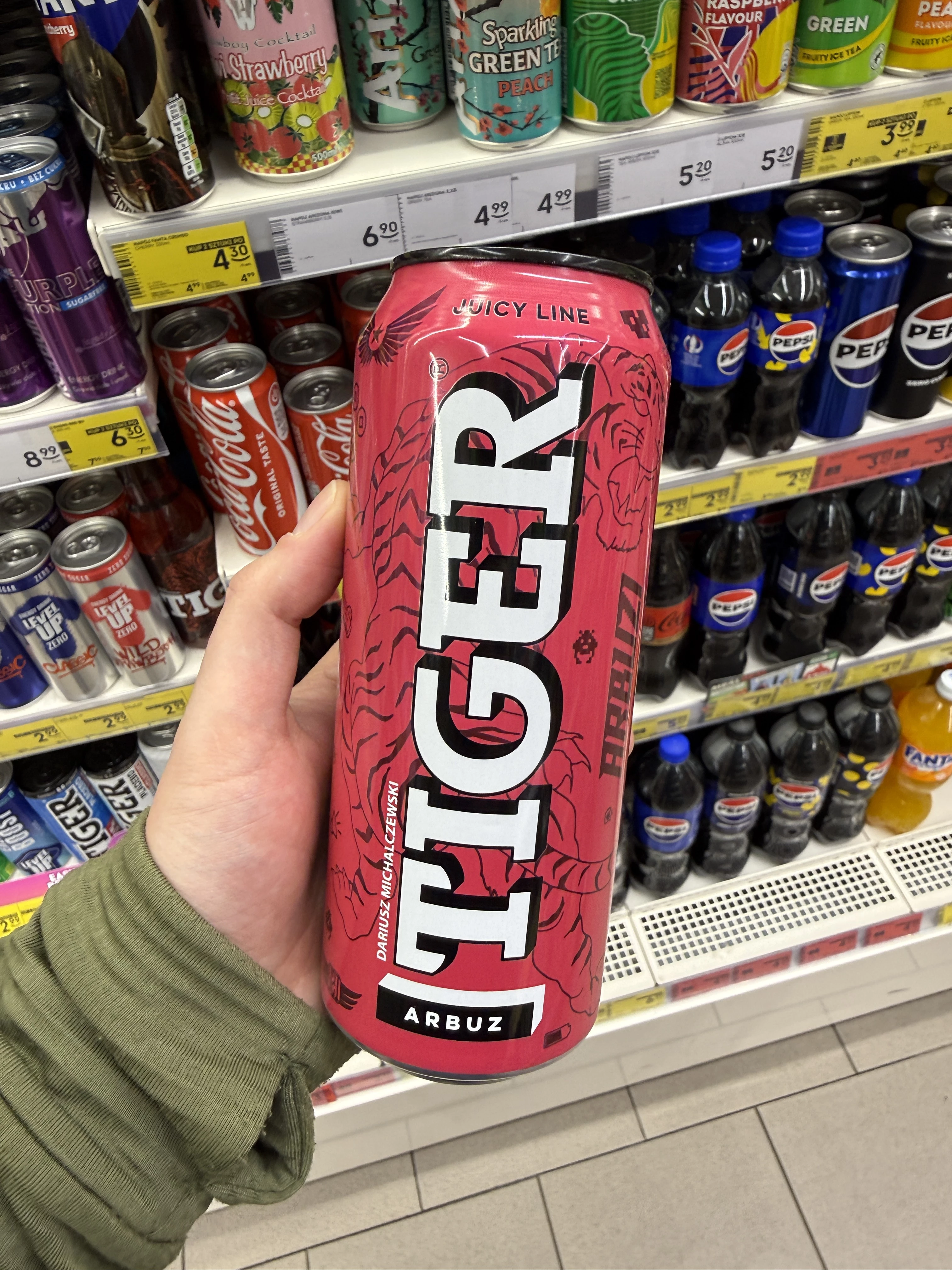 Tiger Juicy Line Arbuz | 500ml