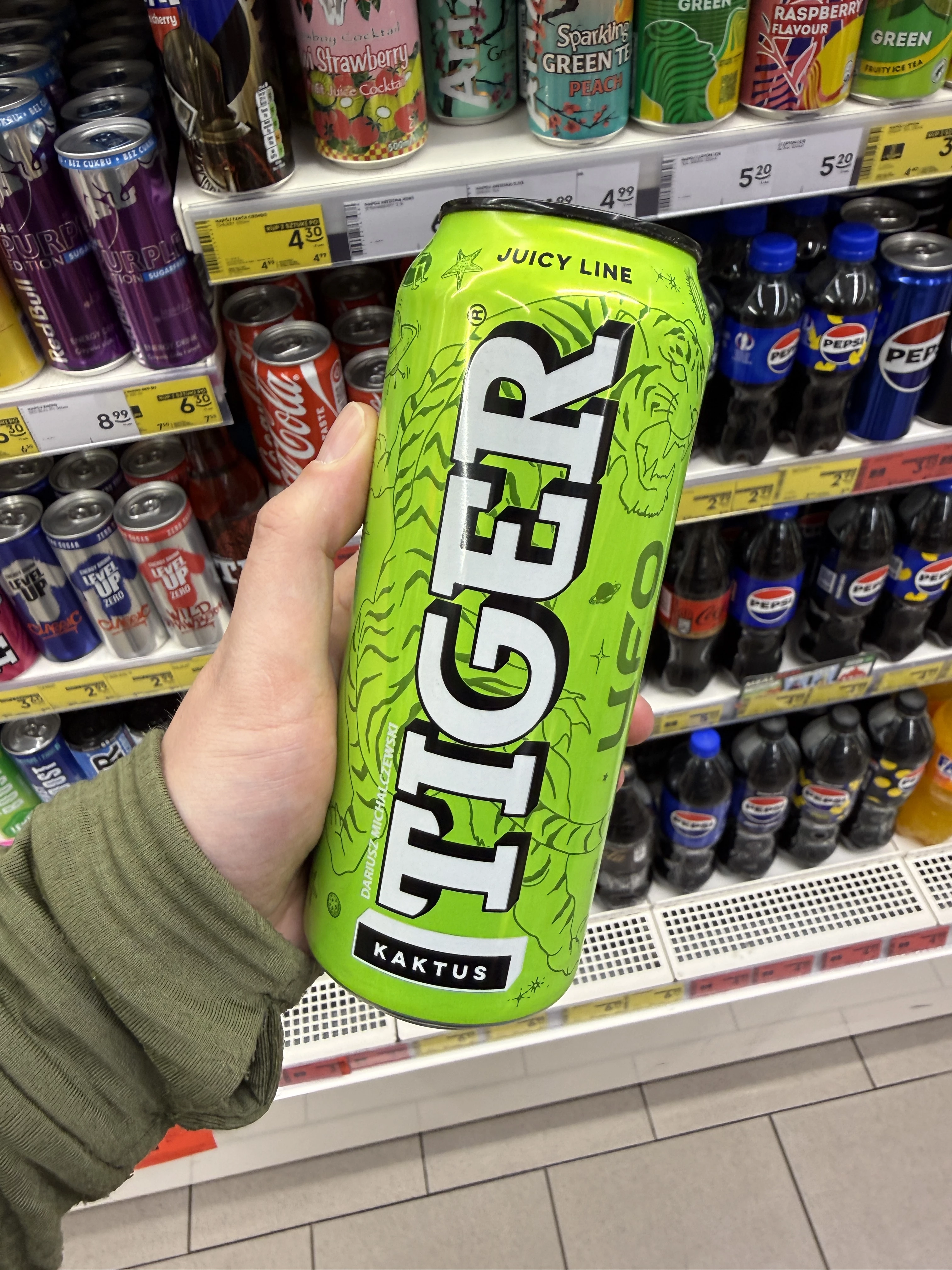 Tiger Juicy Line Kaktus | 500ml