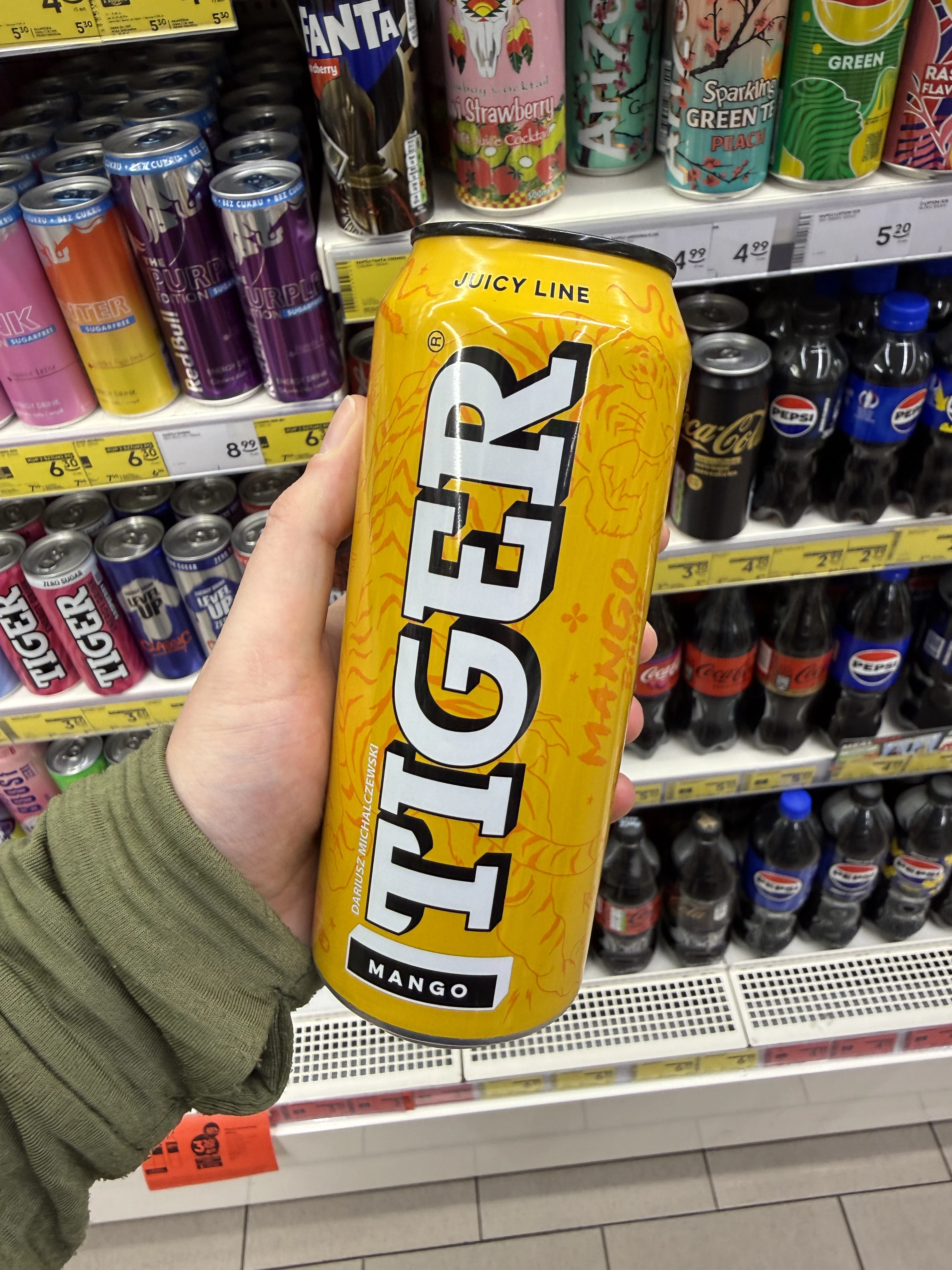 Tiger Juicy Line Mango Bomb | 500ml