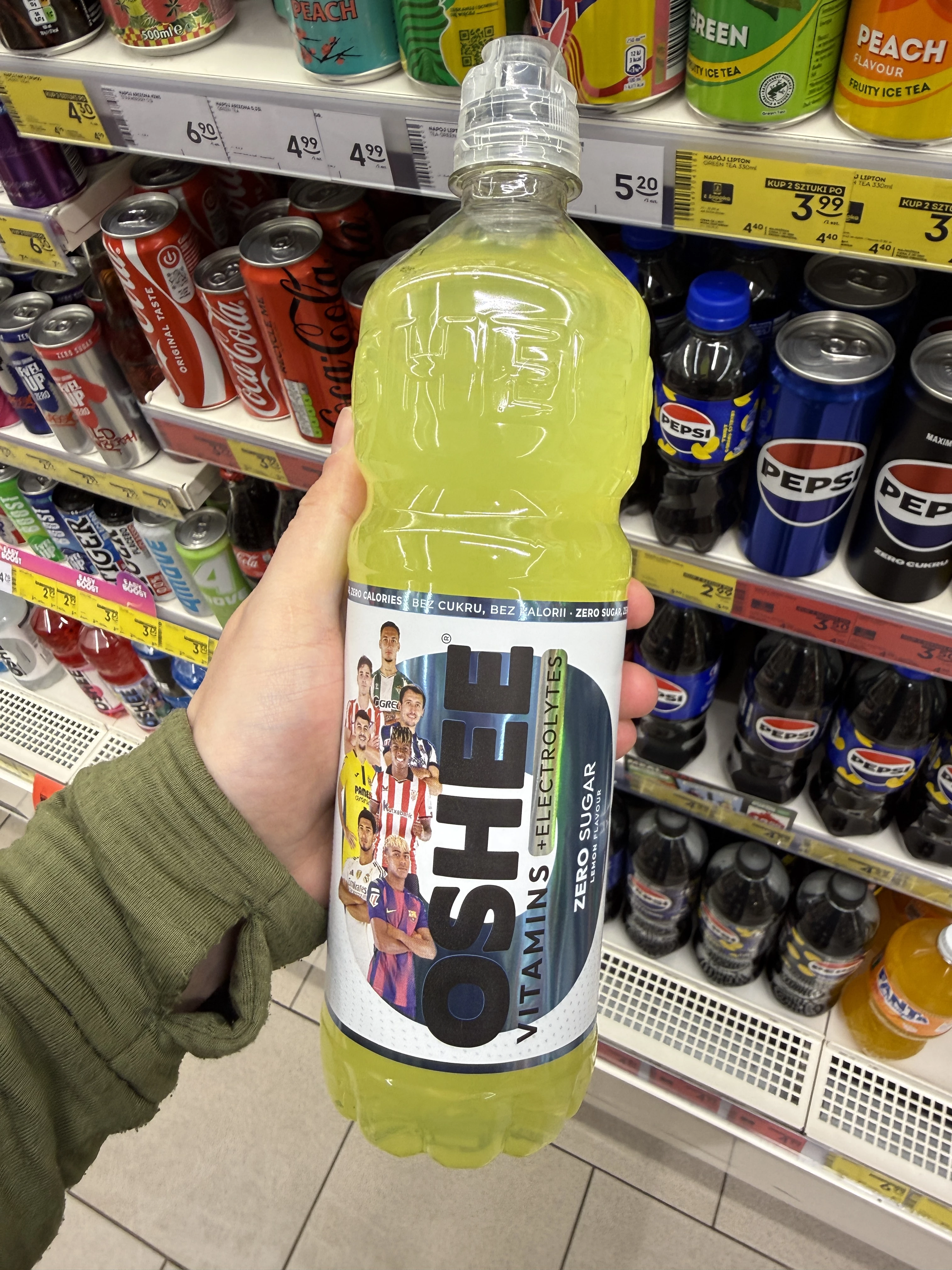 Oshee Zero Isotonic Cytryna LaLiga | 750ml