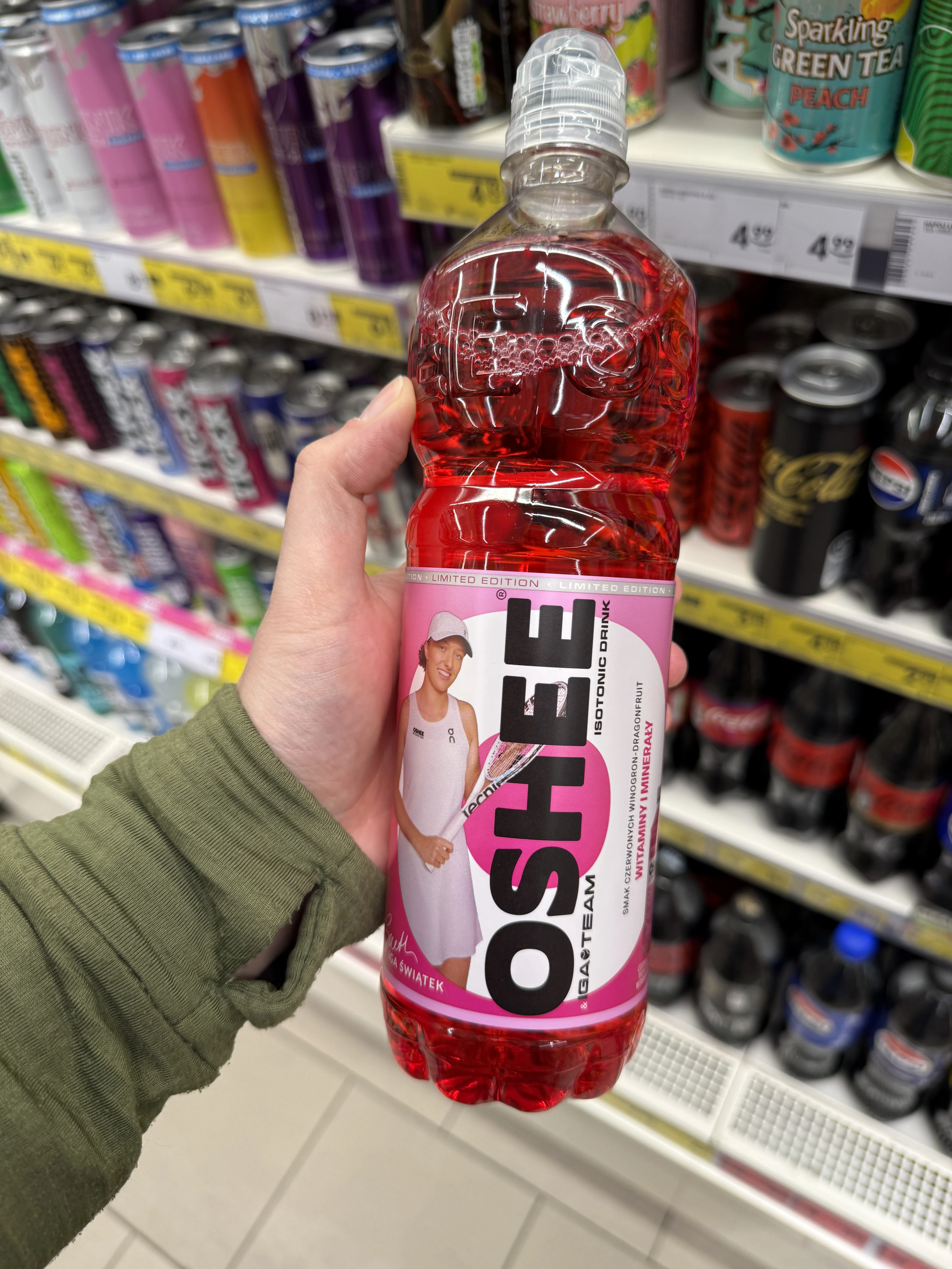 OSHEE & IGA Team Isotonic Drink witaminy minerały | 750ml