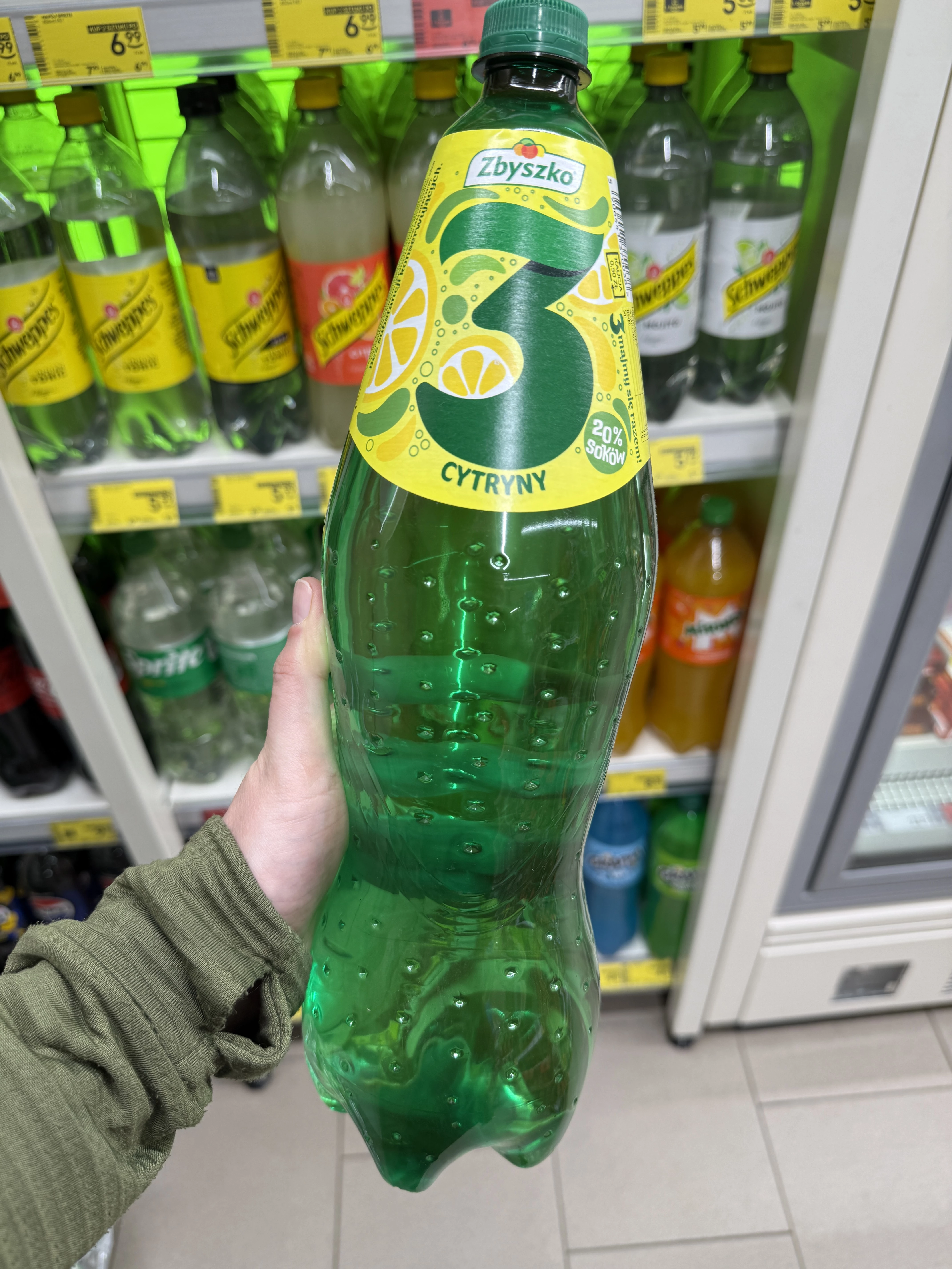 Zbyszko 3 Cytryny Napój gazowany | 1750ml