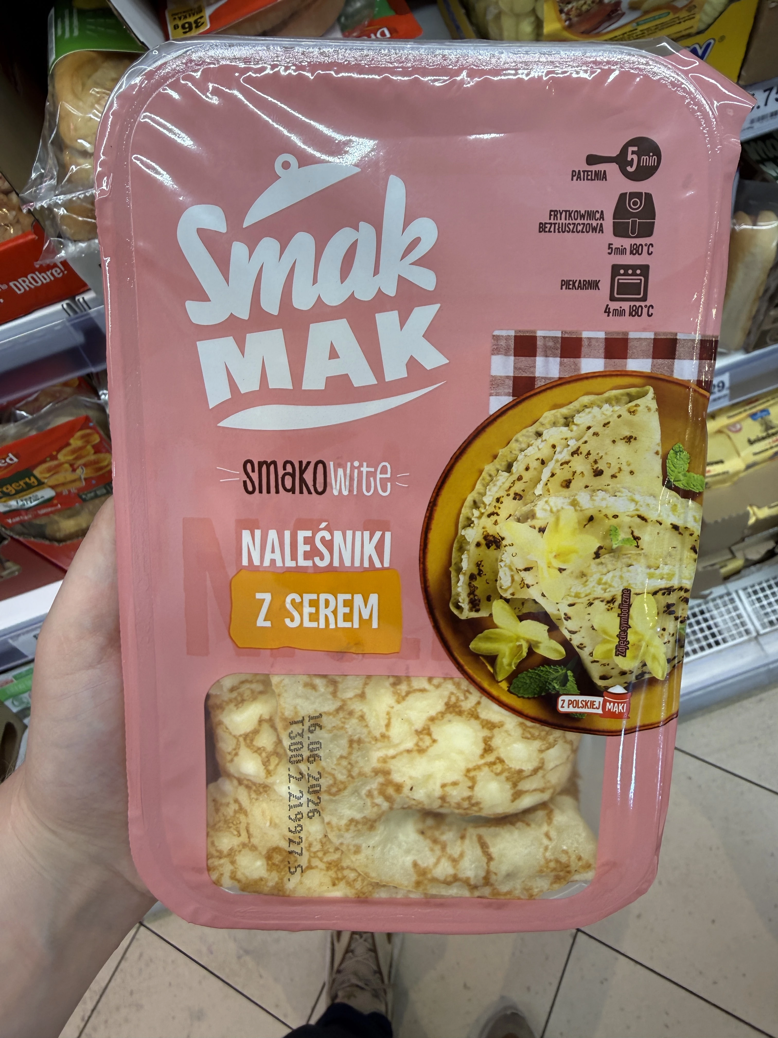 SmakMak Naleśniki z serem | 400g