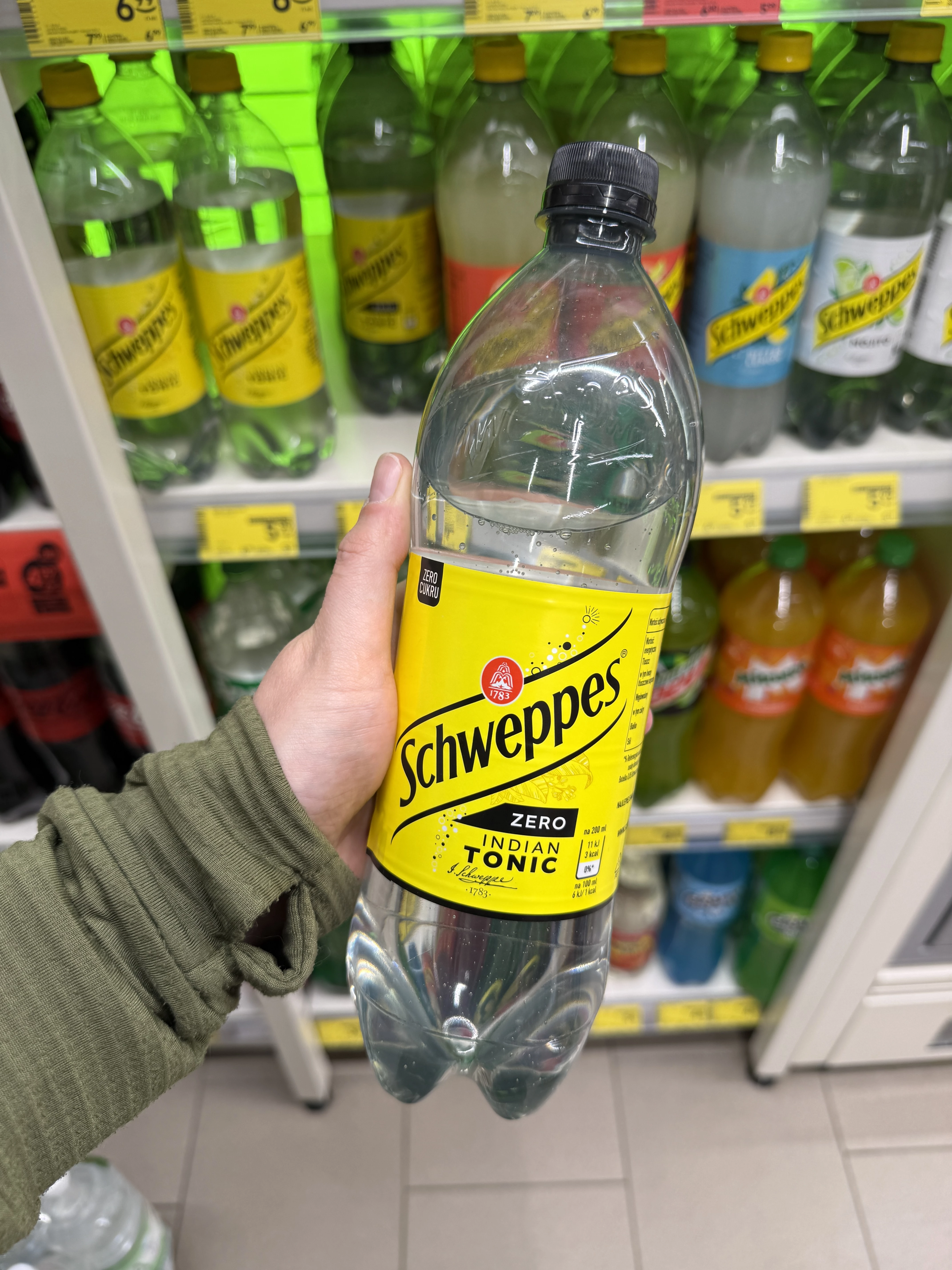 Schweppes Indian Tonic Zero | 850ml