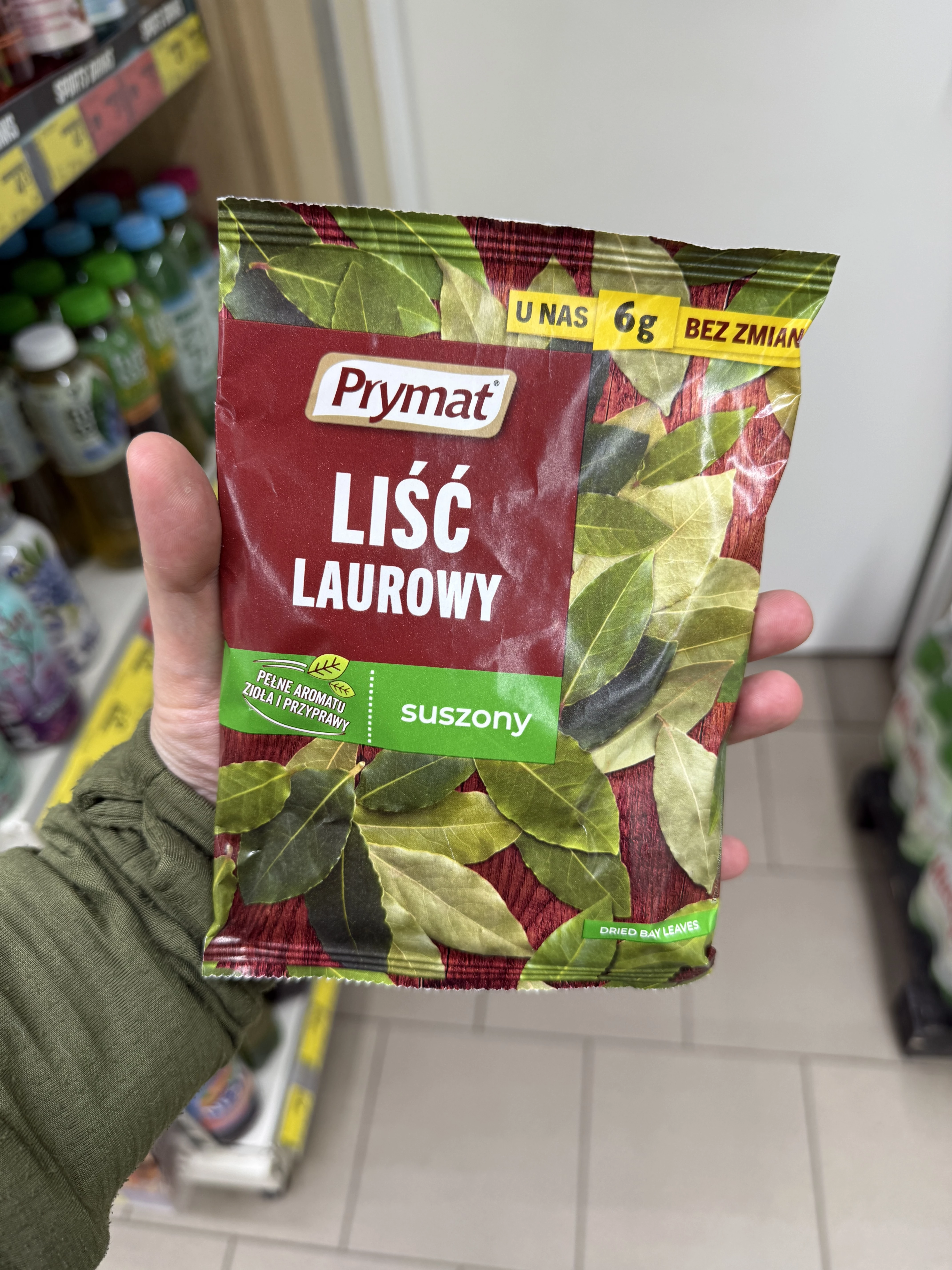 Prymat Liść Laurowy suszony | 6g