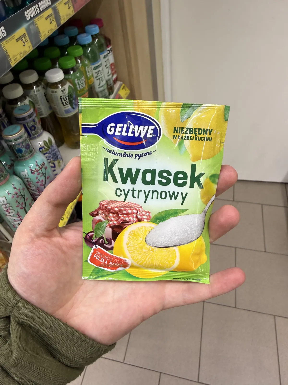 Gellwe Kwasek cytrynowy | 20g