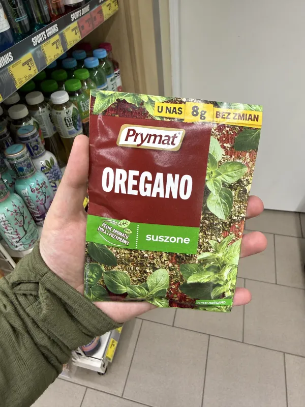 Prymat Oregano suszone 8g