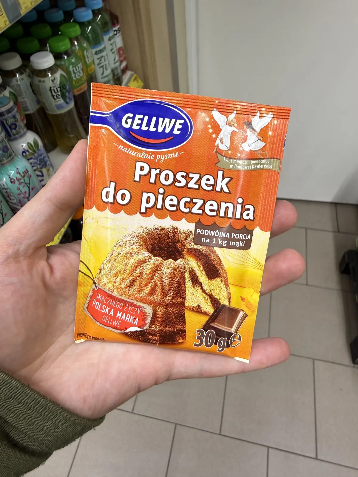Gellwe Proszek do pieczenia | 30g