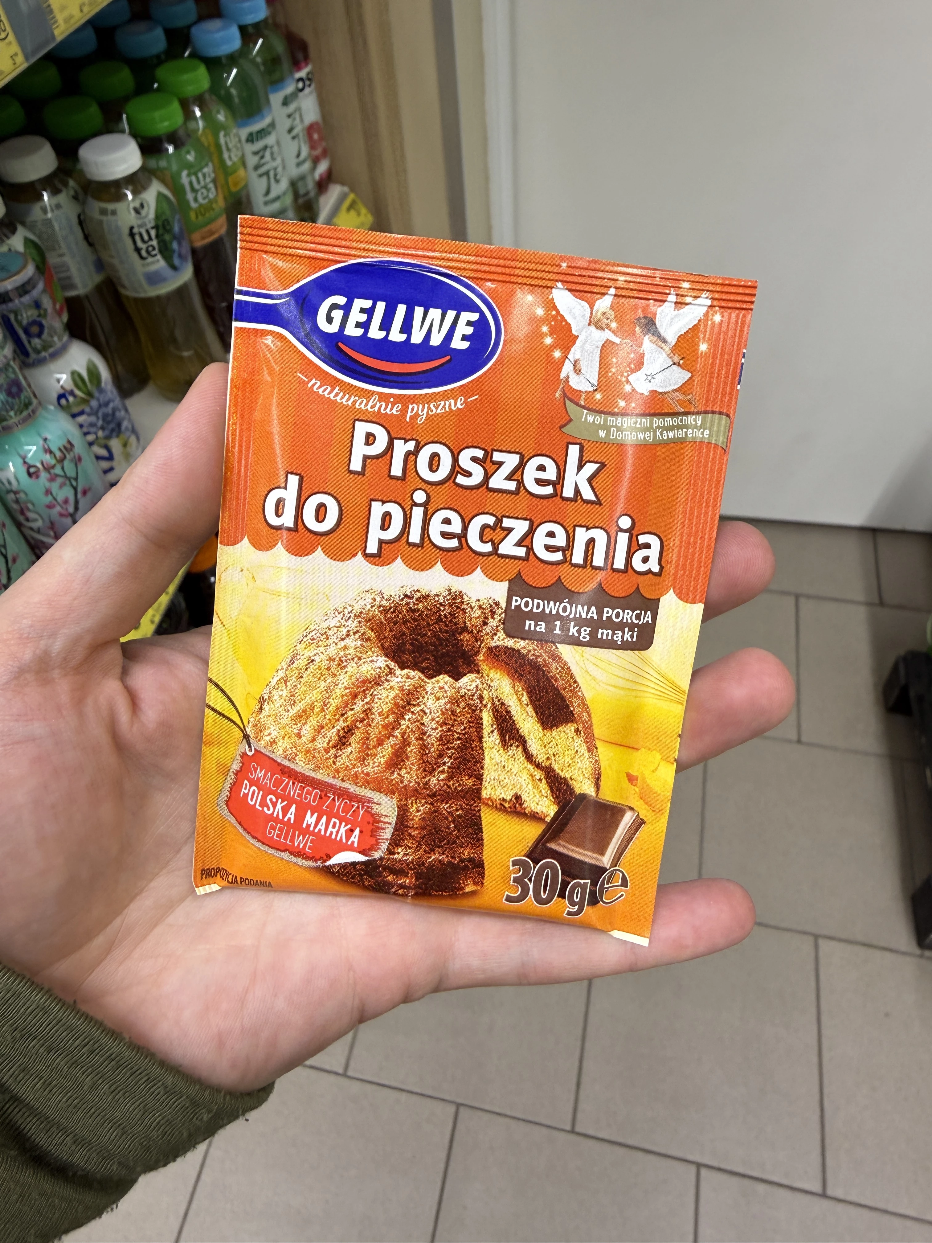 Gellwe Proszek do pieczenia | 30g