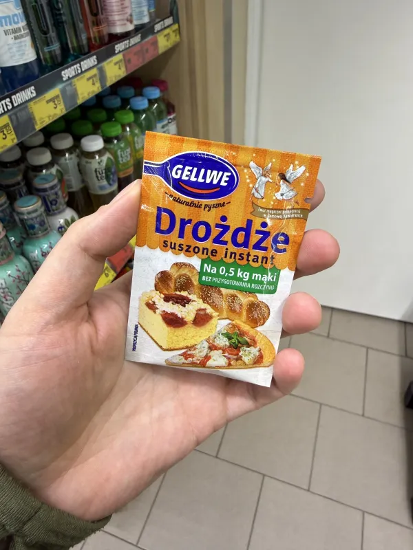 Gellwe Drożdże suszone instant | 7g