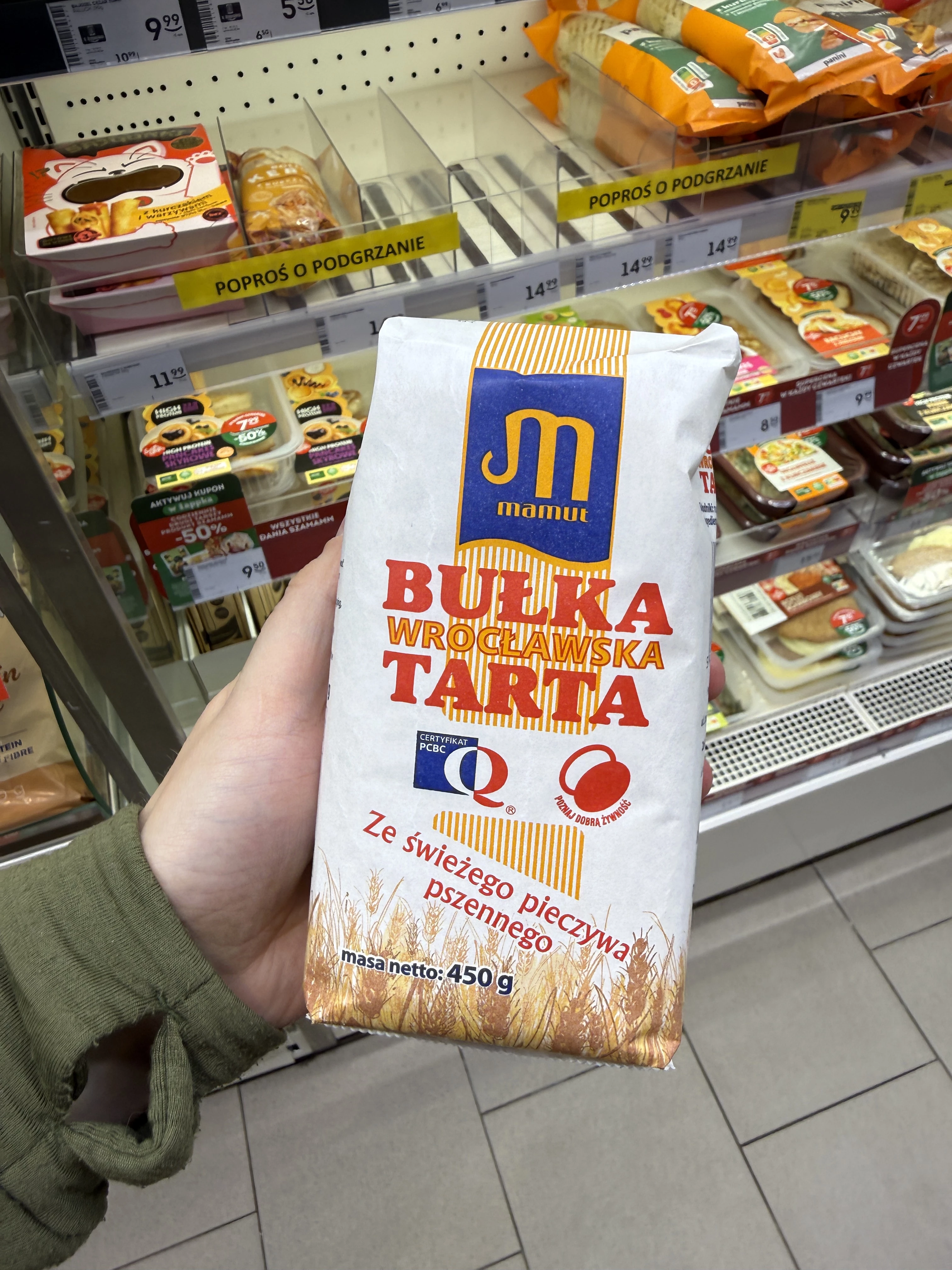 Mamut Bułka tarta wrocławska | 450g