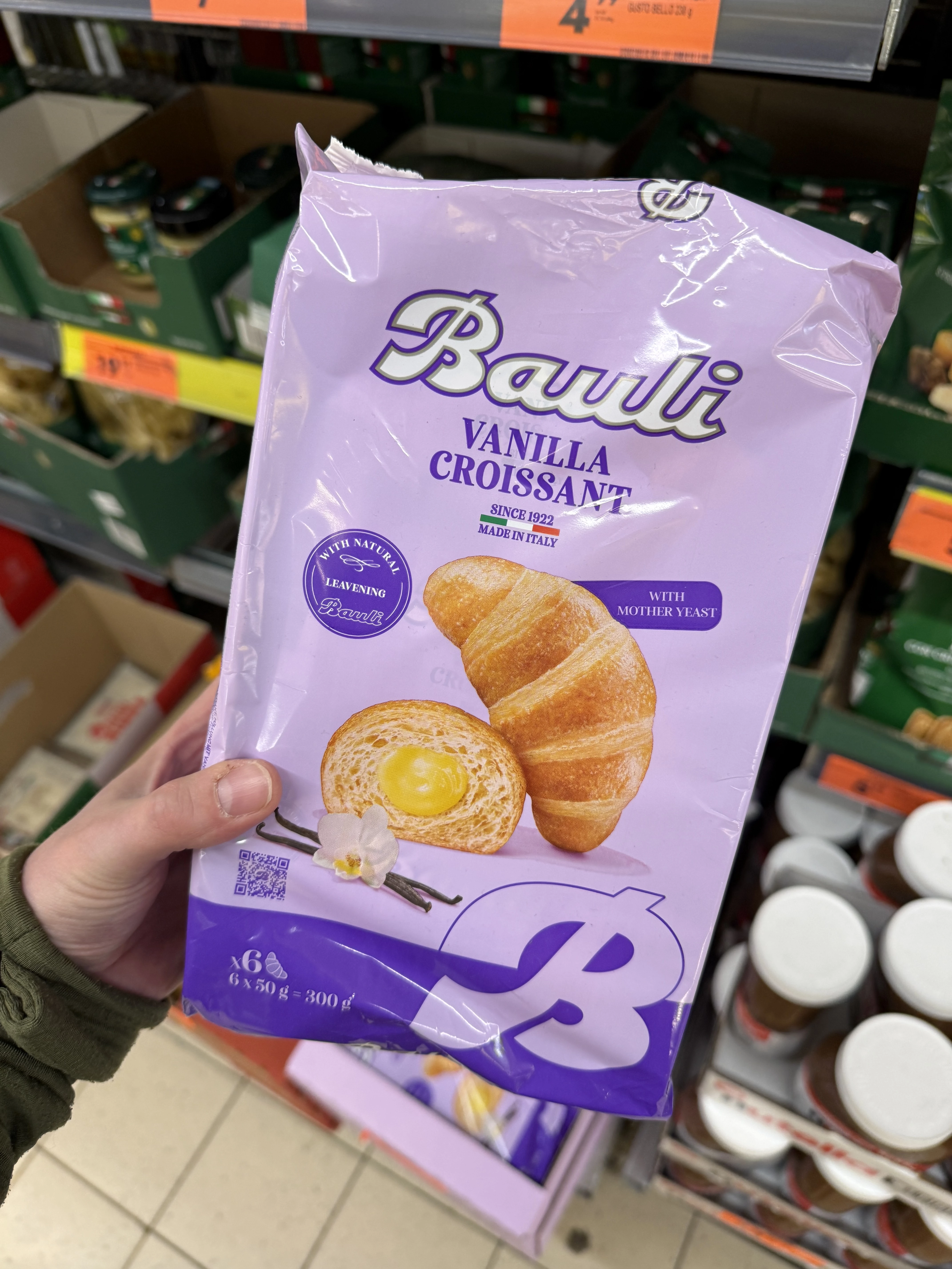 Bauli Vanilla Croissant | 300g