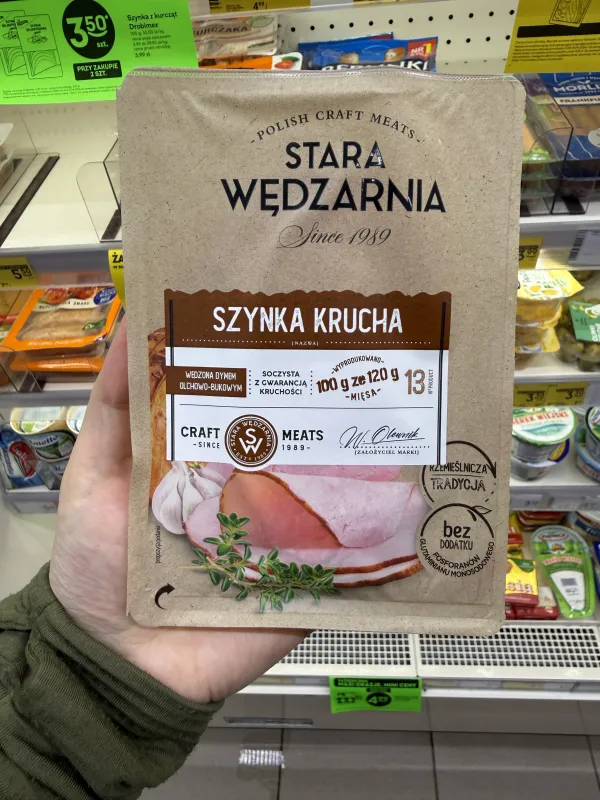 Stara Wędzarnia Szynka Krucha | 100g