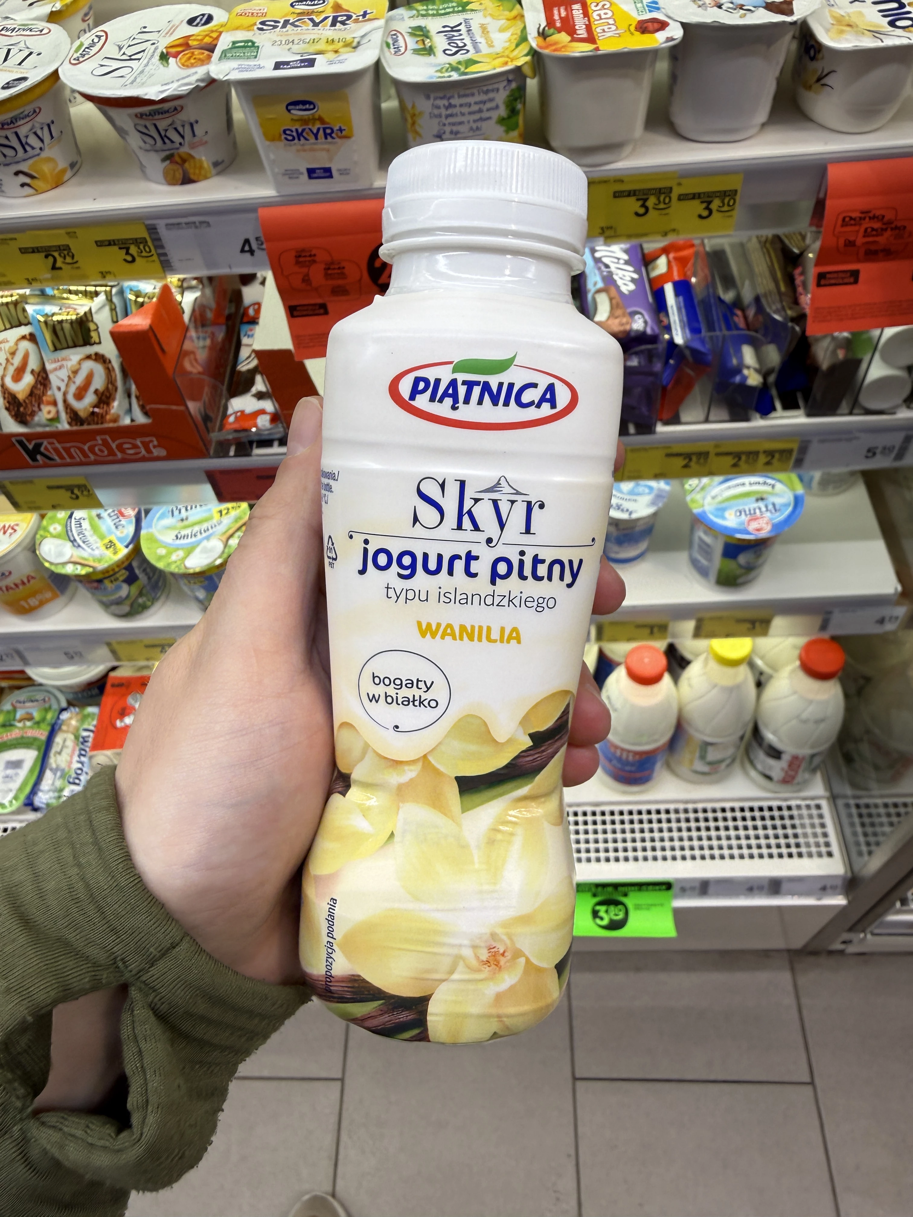 Piątnica Skyr jogurt pitny wanilia | 330ml