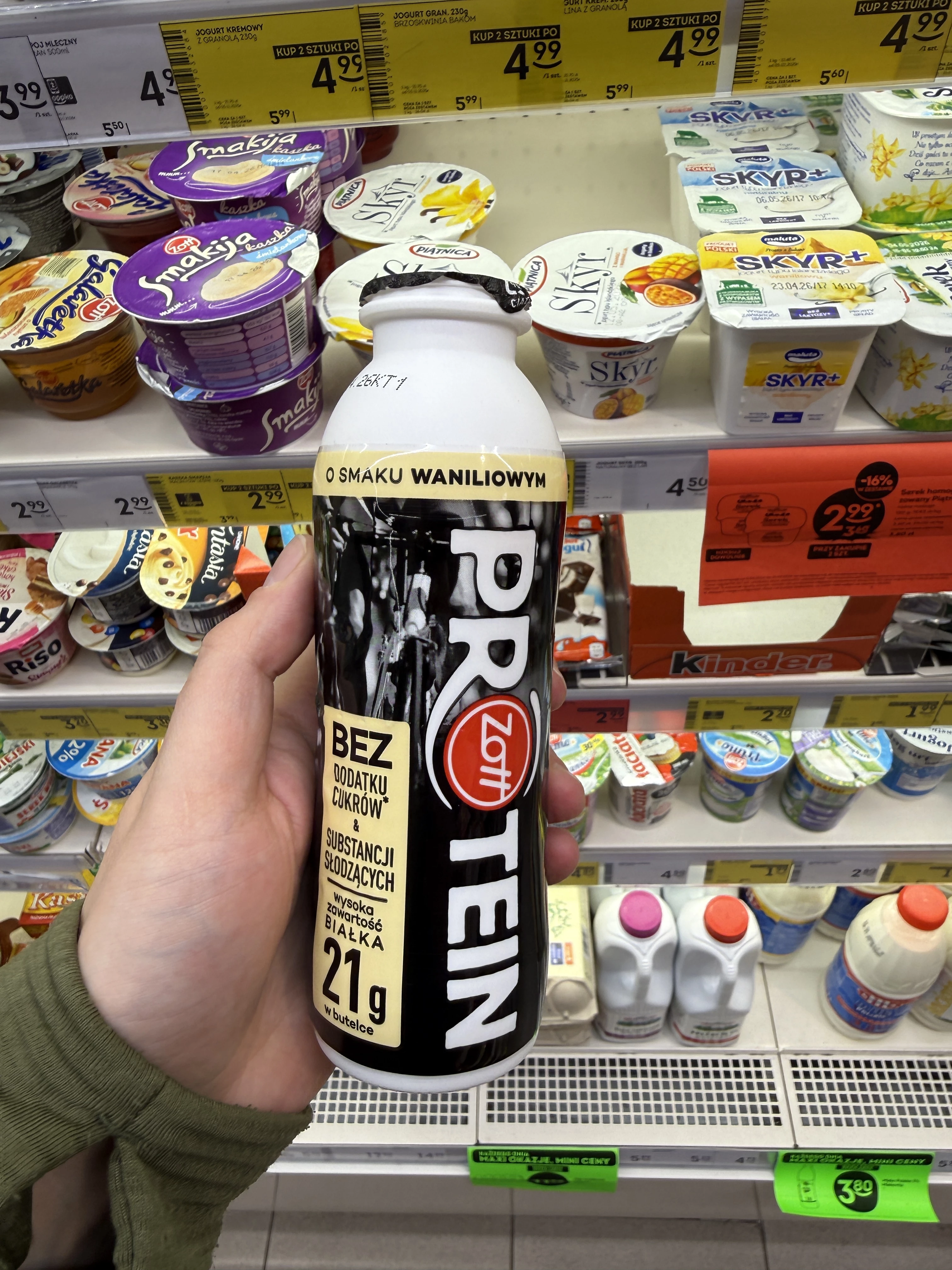 Zott Protein Drink Napój mleczny wanilia | 250ml