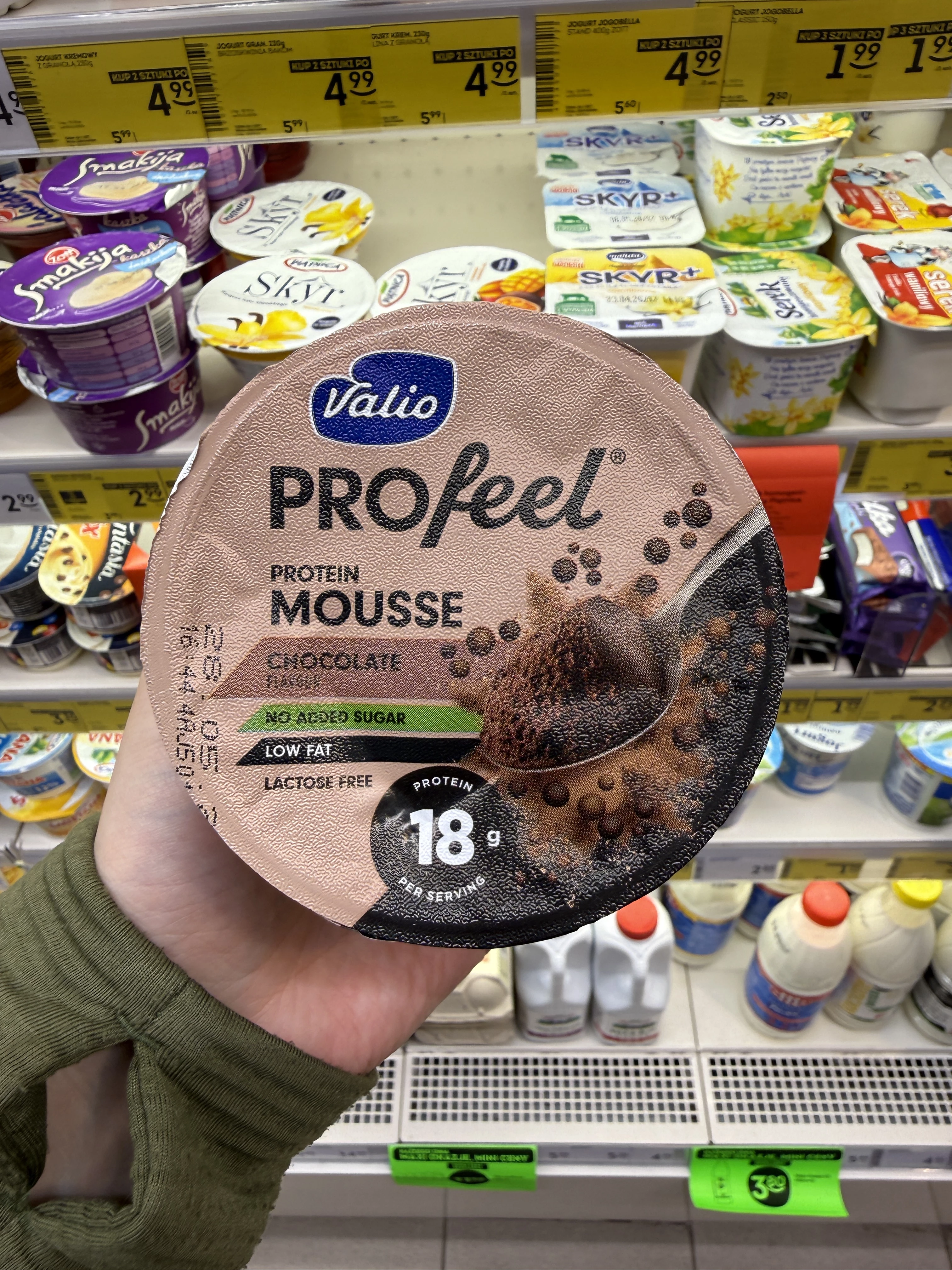 Valio PROfeel Protein Mousse Czekolada / Valio Profeel Protein Mousse Chocolate | 150g