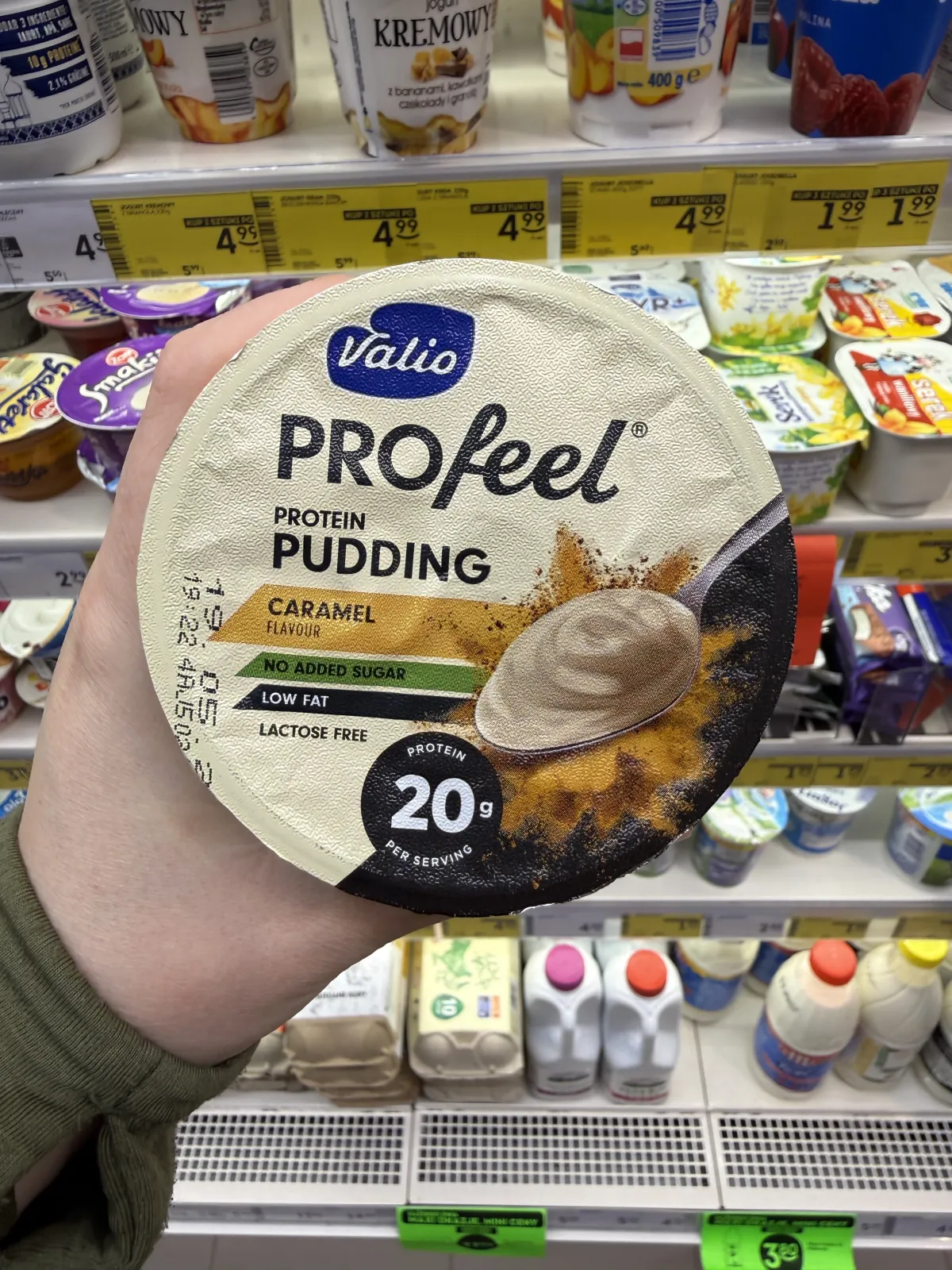 Valio PROfeel Protein Pudding Caramel Flavour | 180g