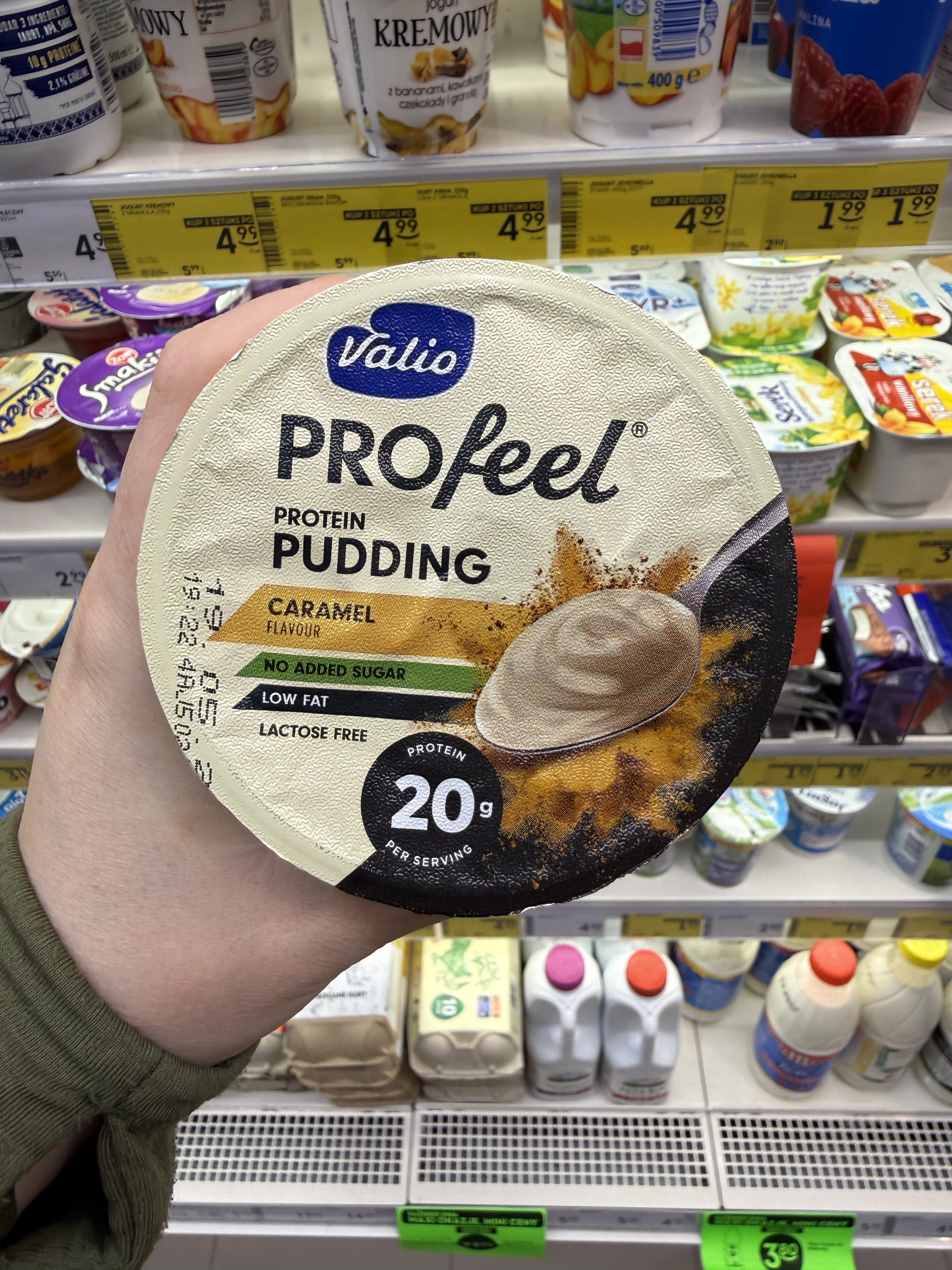 Valio PROfeel Protein Pudding Caramel Flavour | 180g