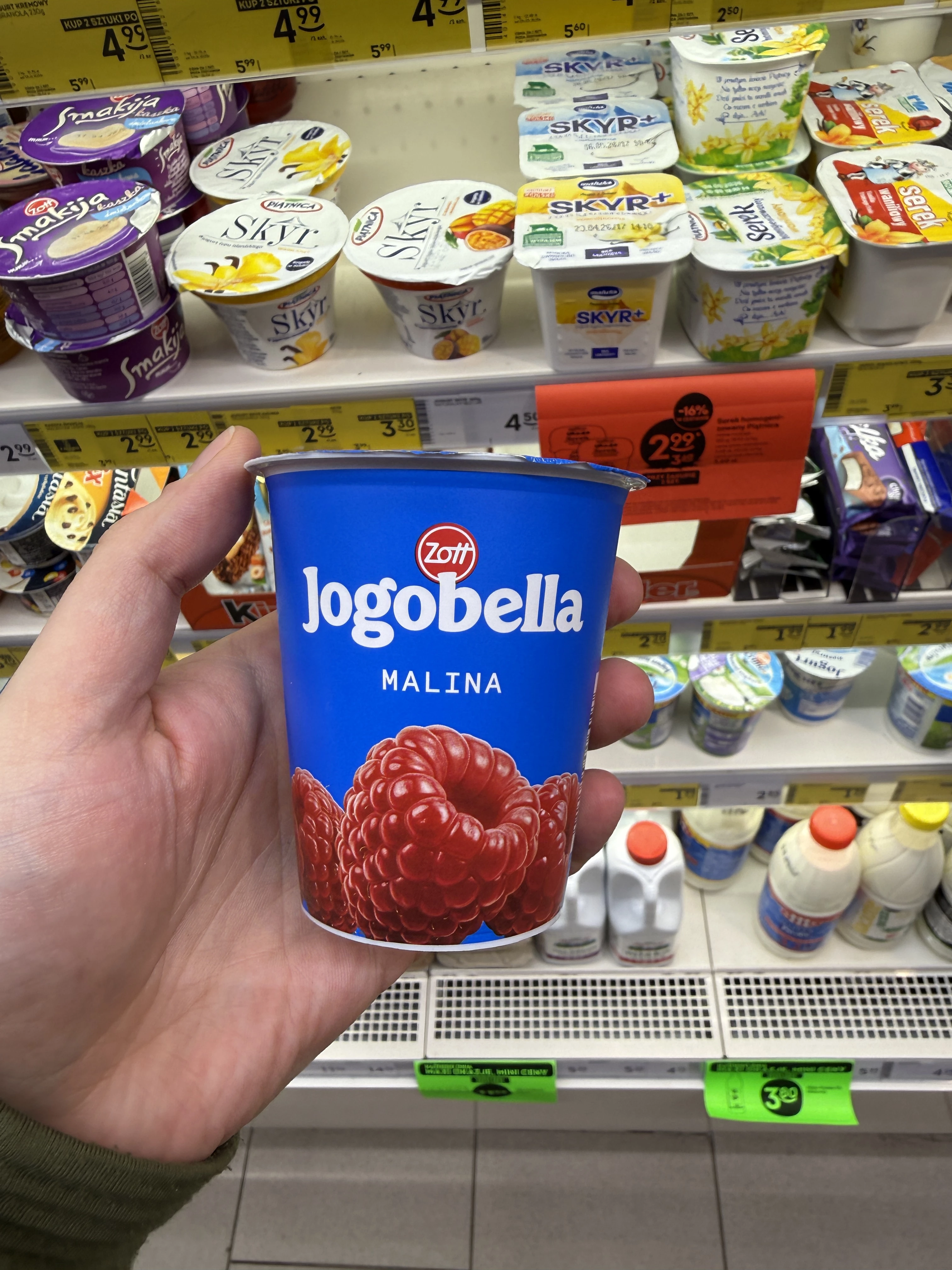 Zott Jogobella jogurt owocowy malinowy Classic | 150g