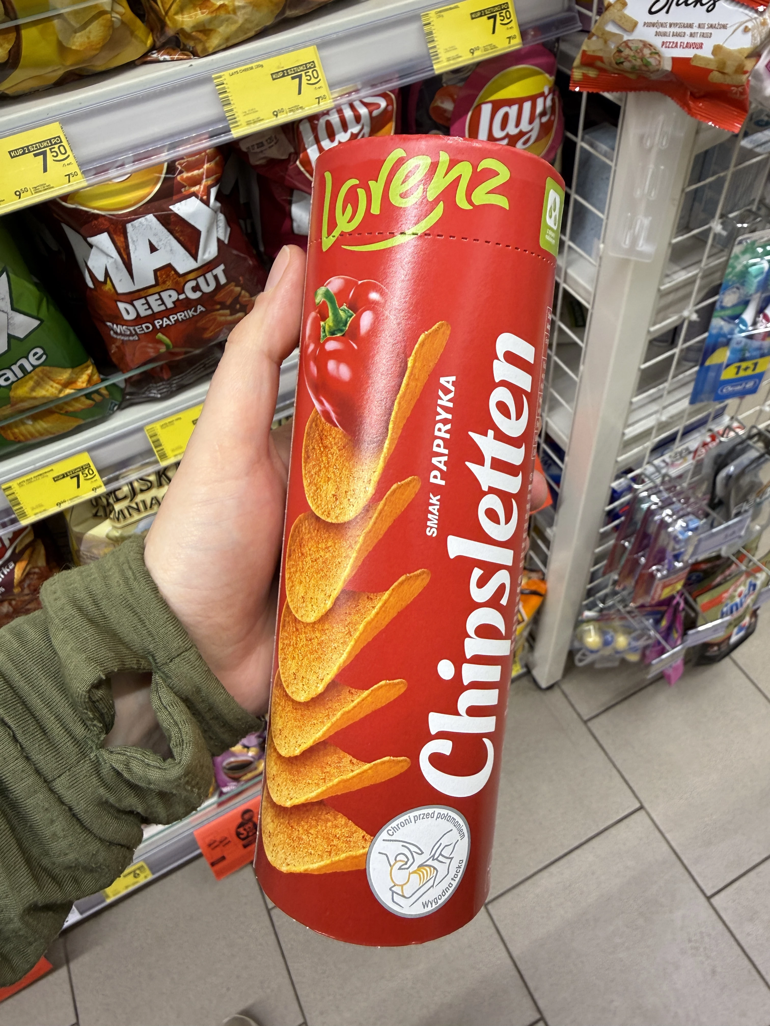 Lorenz Chipsletten Południowa Papryka | 100g