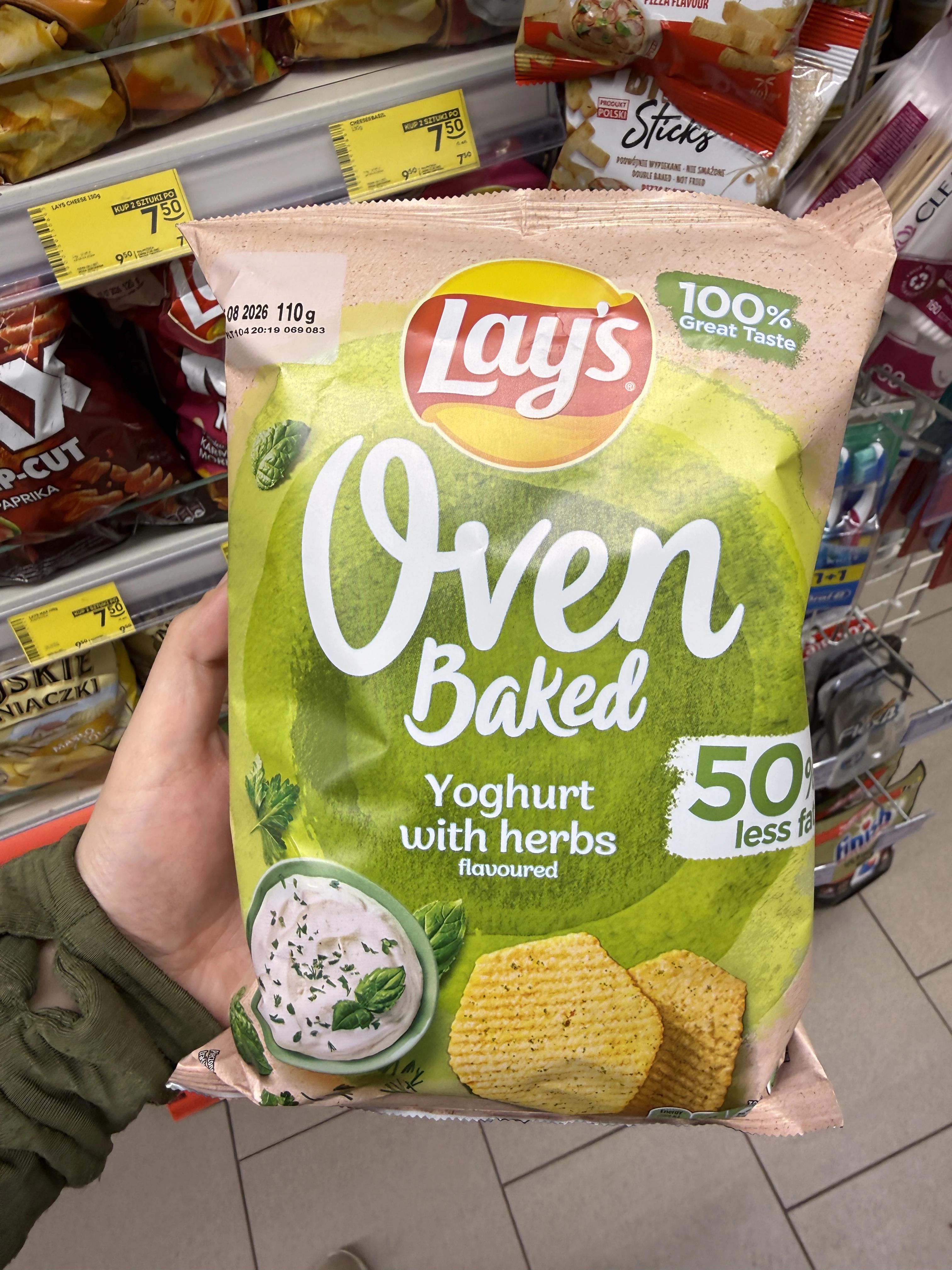 Lay’s Oven Baked Yoghurt with Herbs | 110g