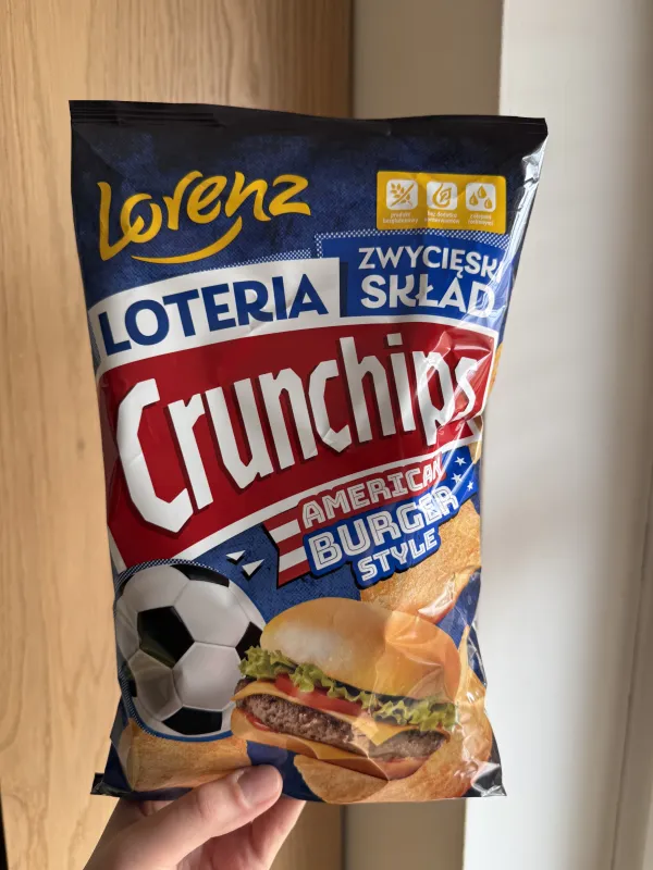 Crunchips Fan Edition American Burger Style | 130g