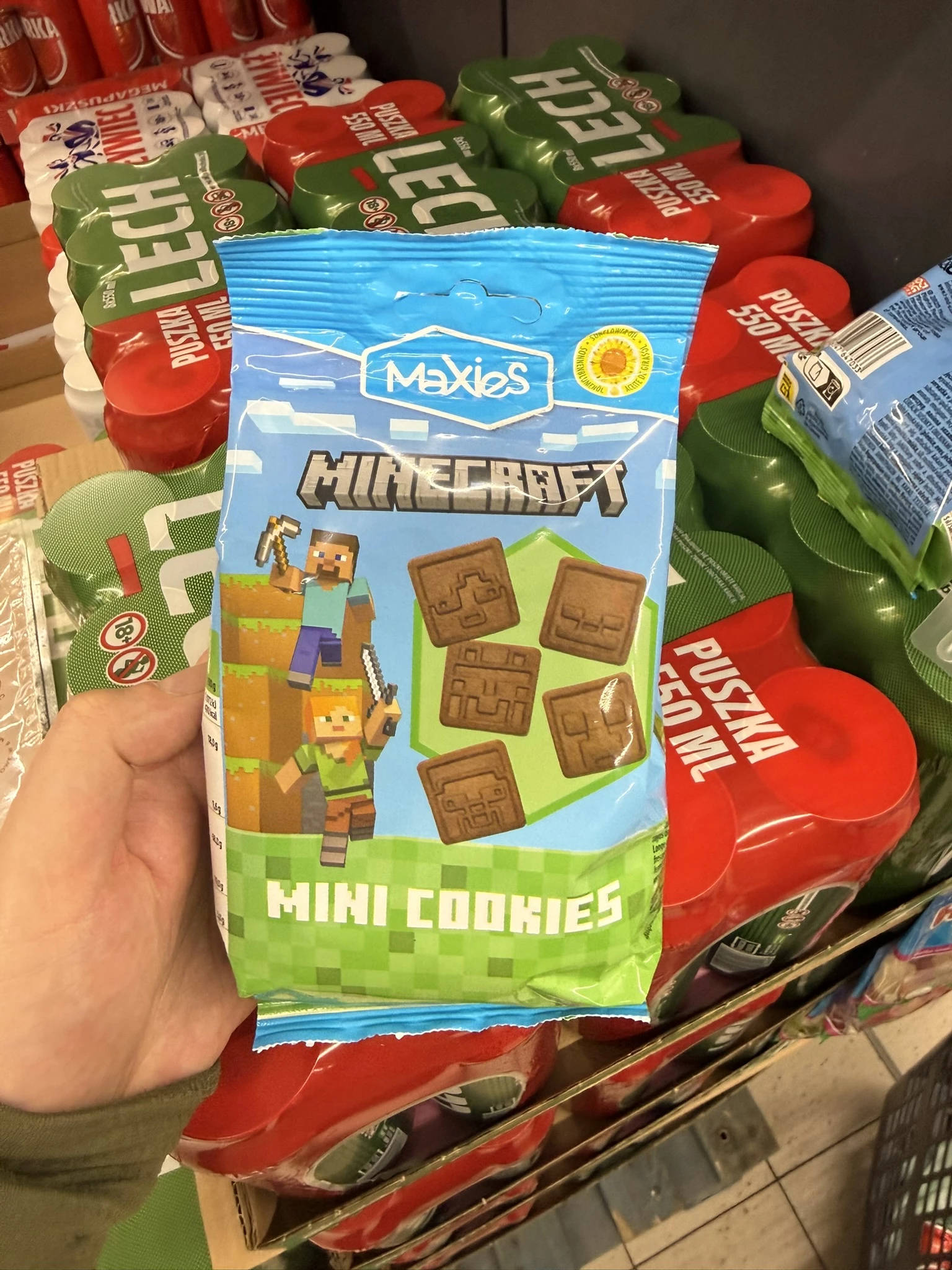 Maxies Minecraft Mini Cookies | 100g