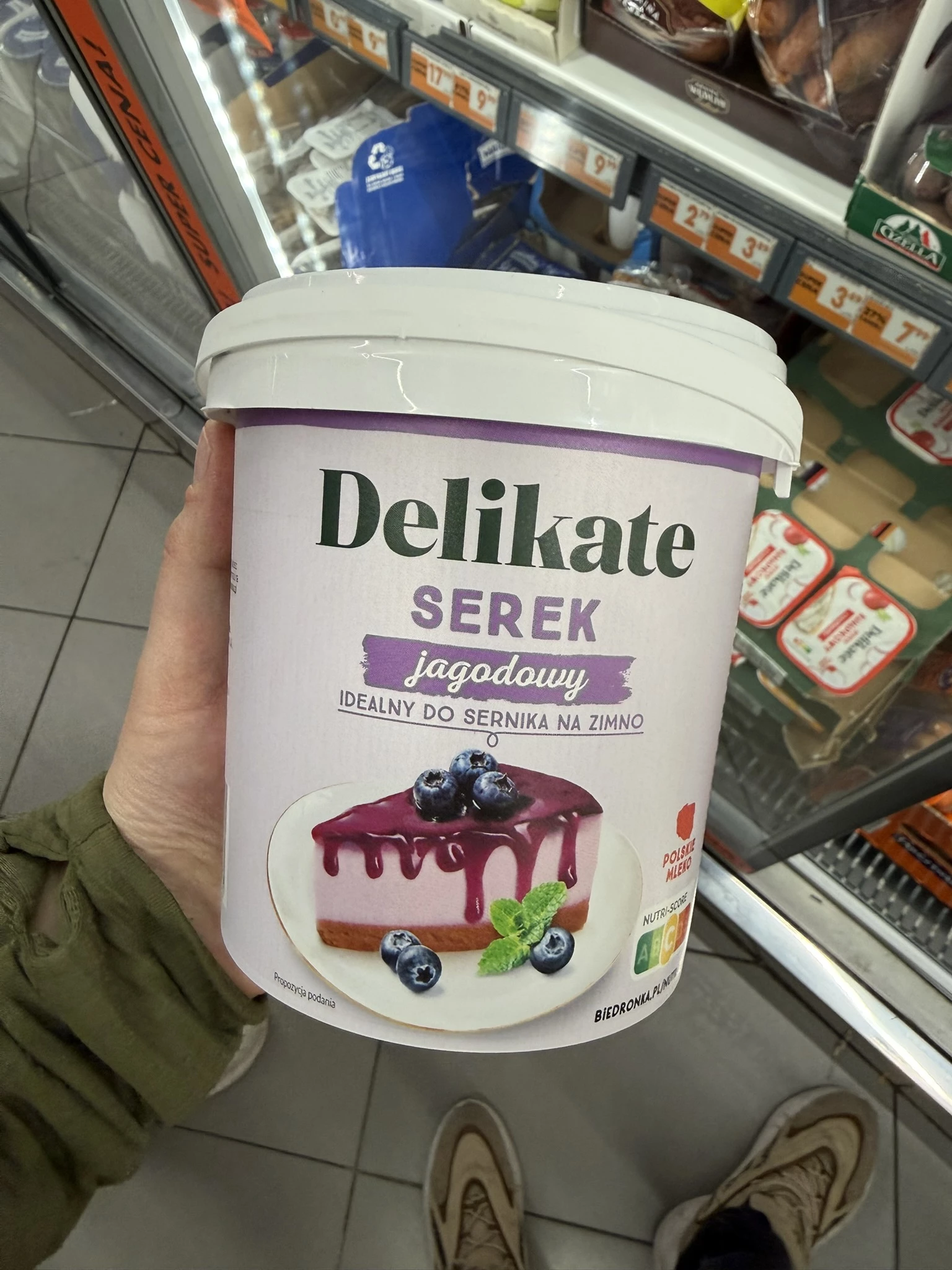 Delikate Serek jagodowy | 1kg