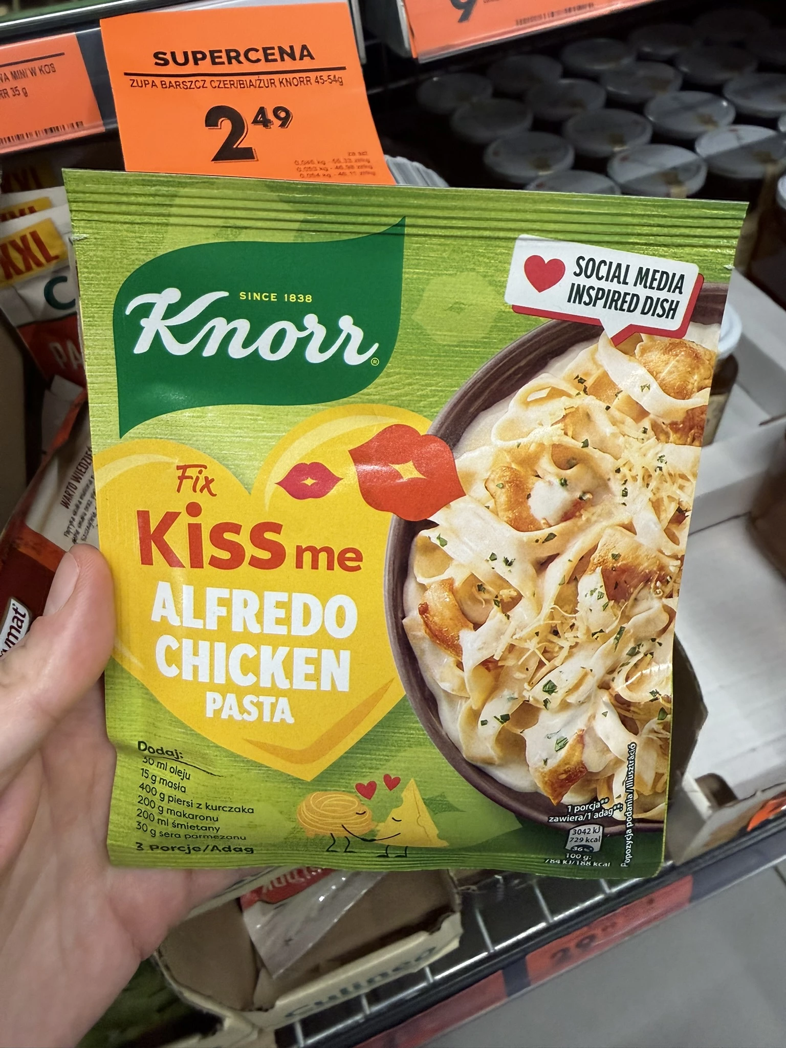 Knorr Fix Kiss Me Alfredo Chicken Pasta | 42g