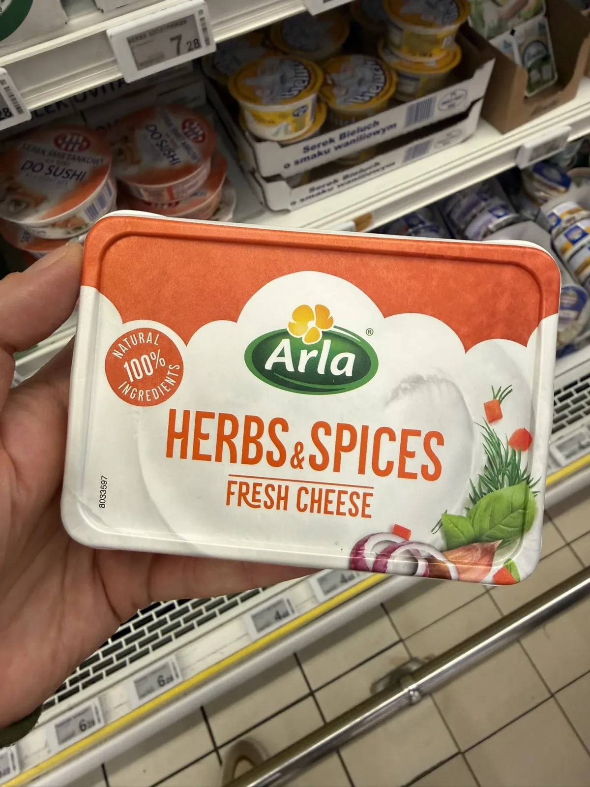 Arla Cream Cheese Herbs & Spices | 200g