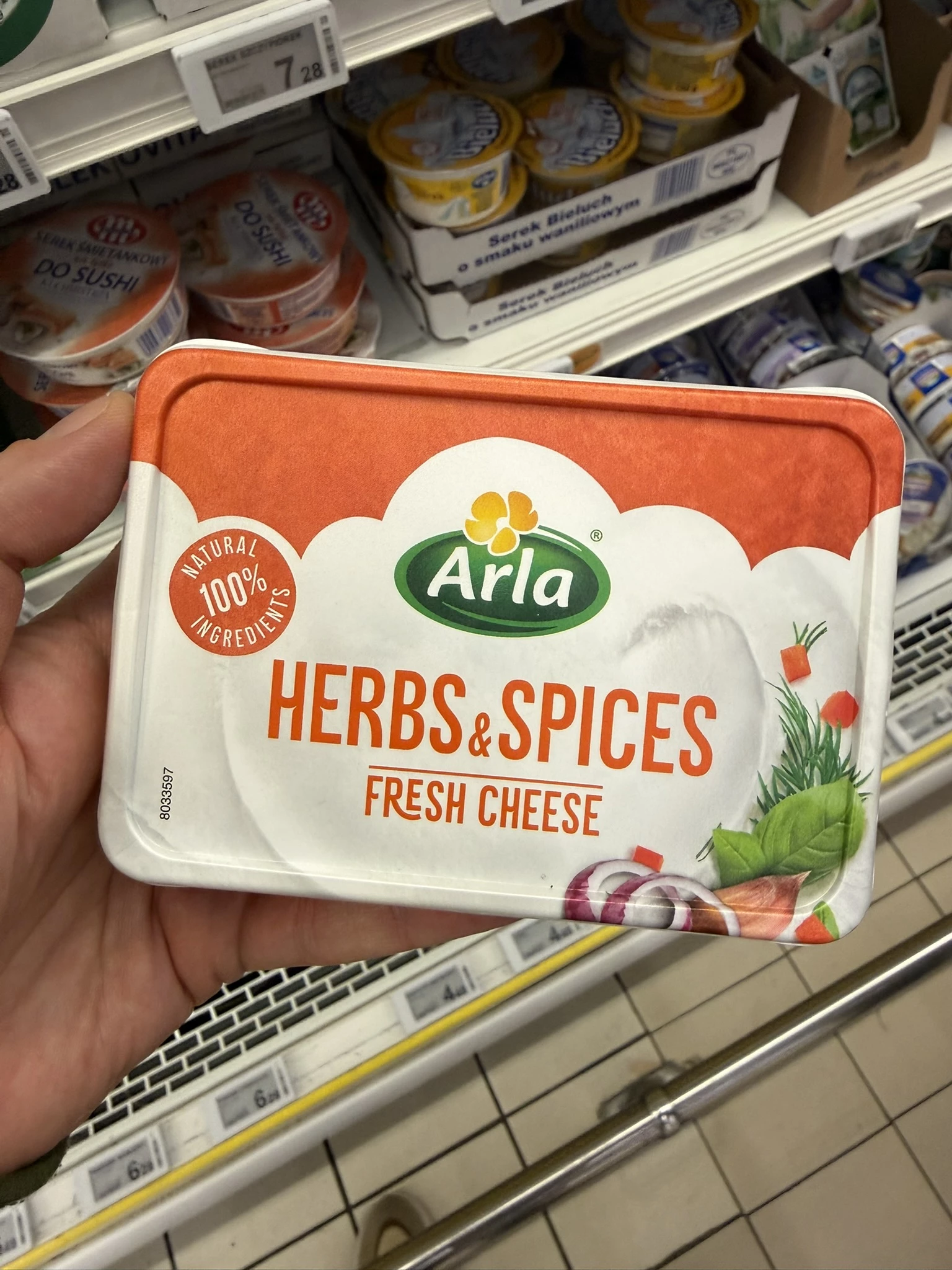 Arla Cream Cheese Herbs & Spices | 200g