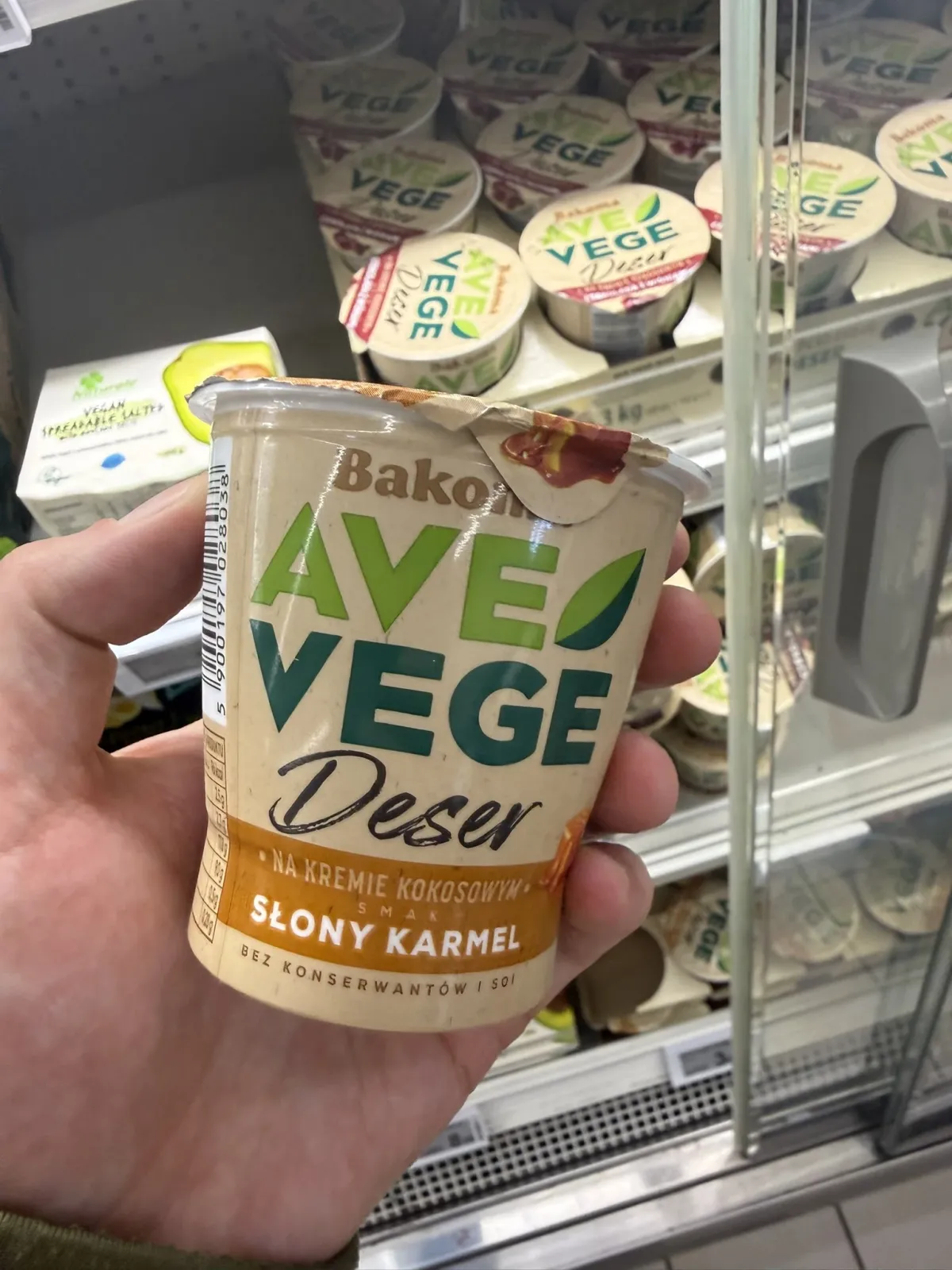 Bakoma Ave Vege Deser Słony Karmel | 150g
