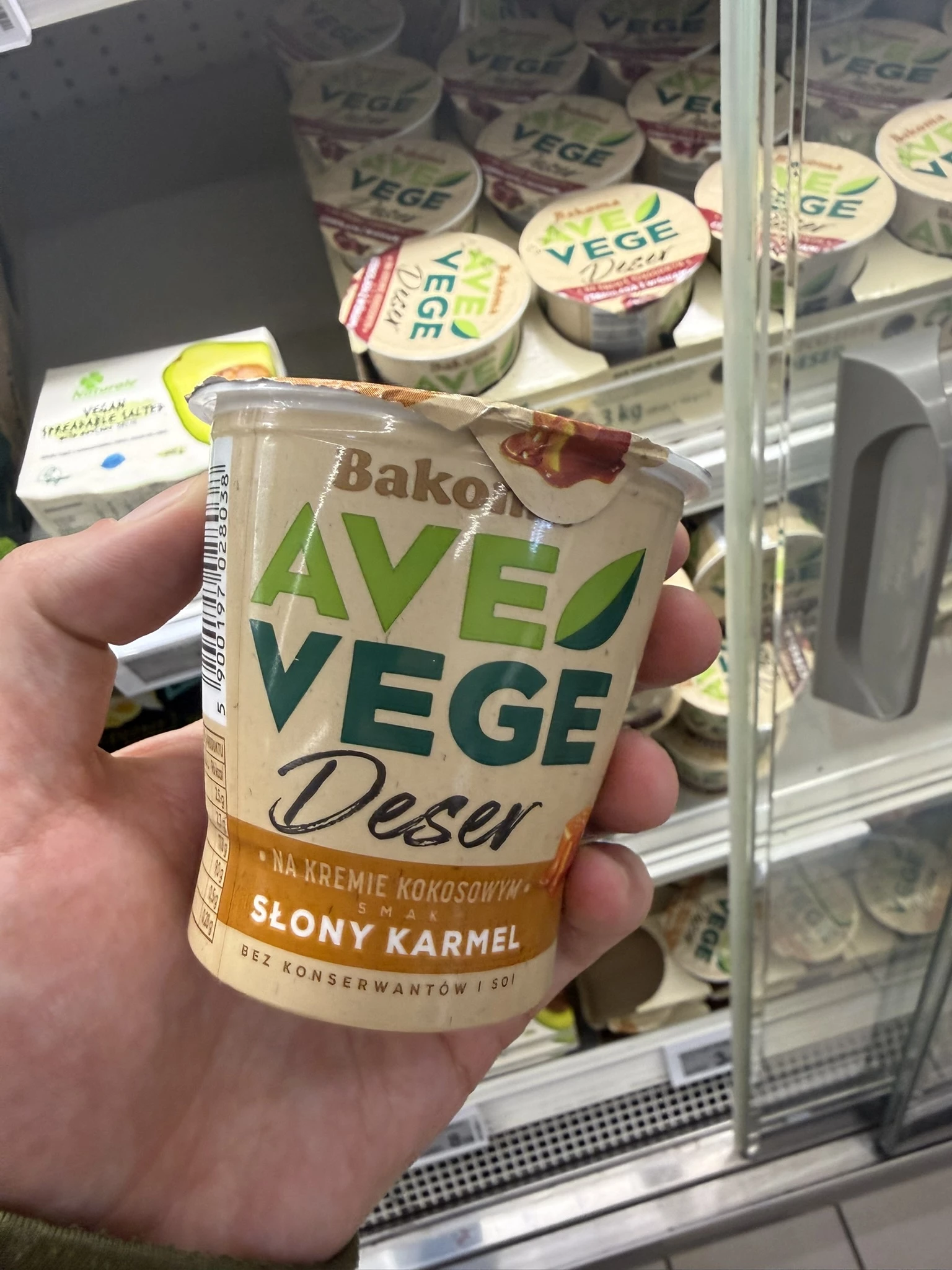 Bakoma Ave Vege Deser Słony Karmel | 150g