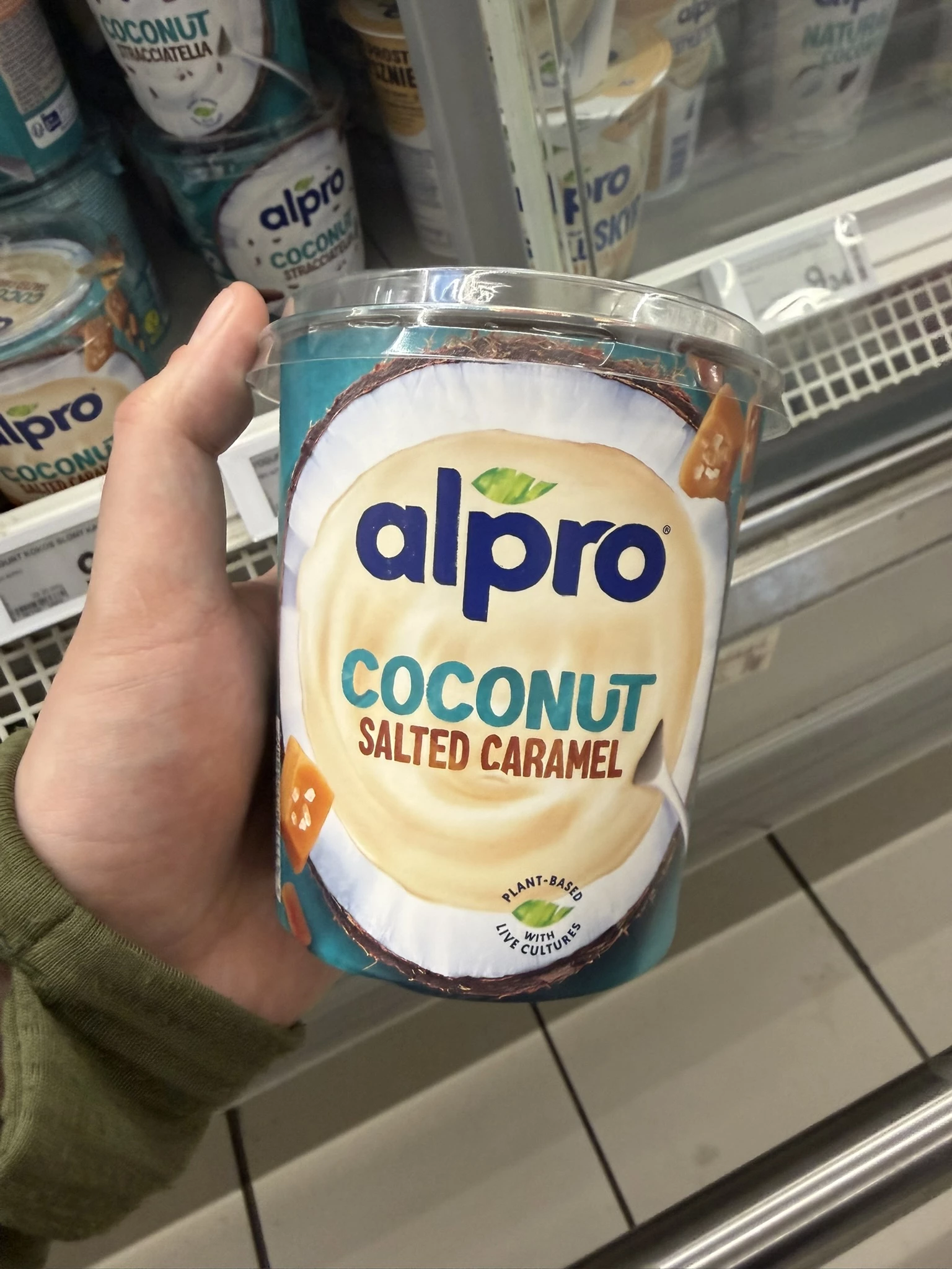 Alpro Produkt kokosowy słony karmel | 340g