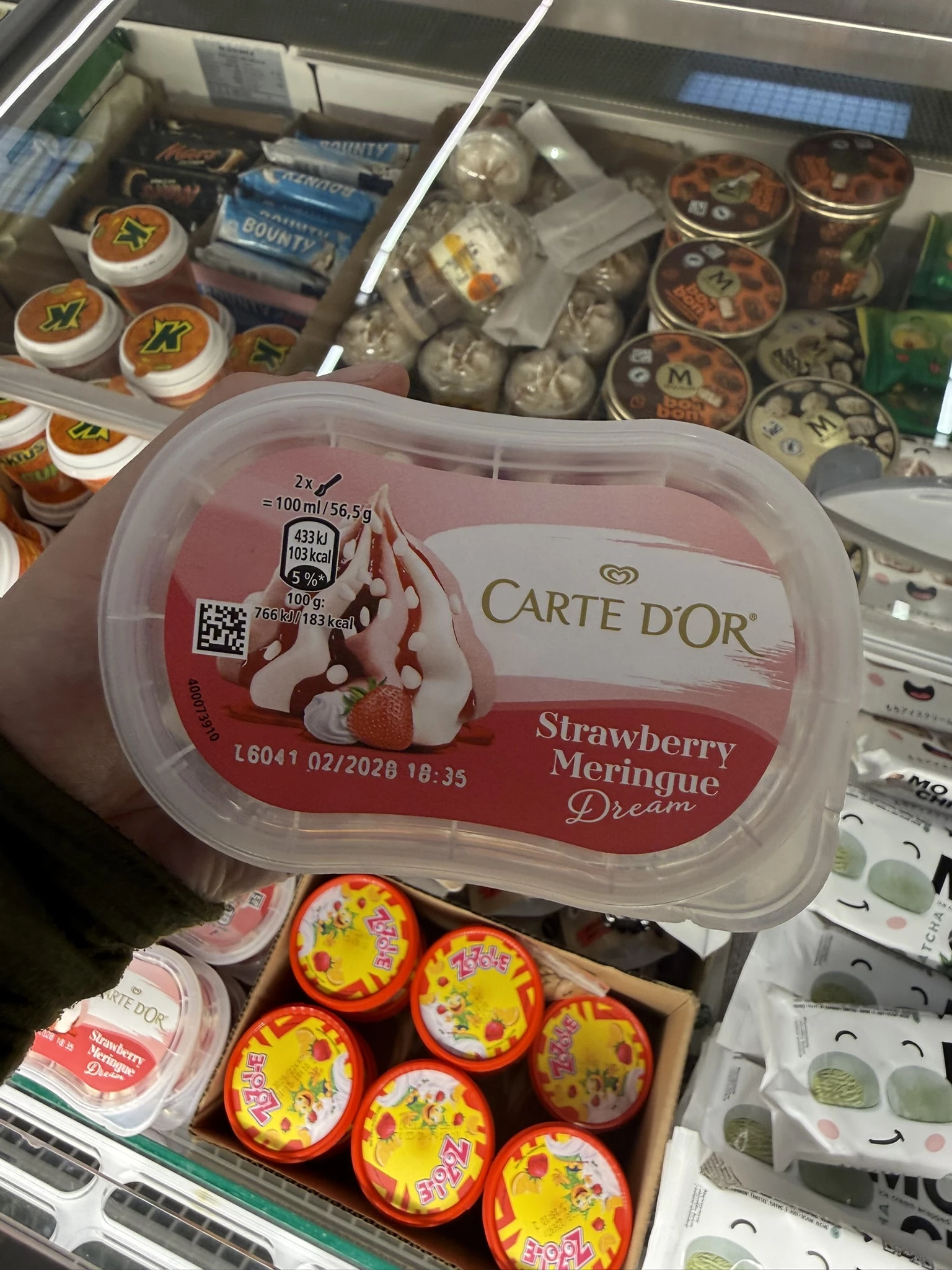 Carte D’Or Strawberry Meringue Dream | 200ml / 113g