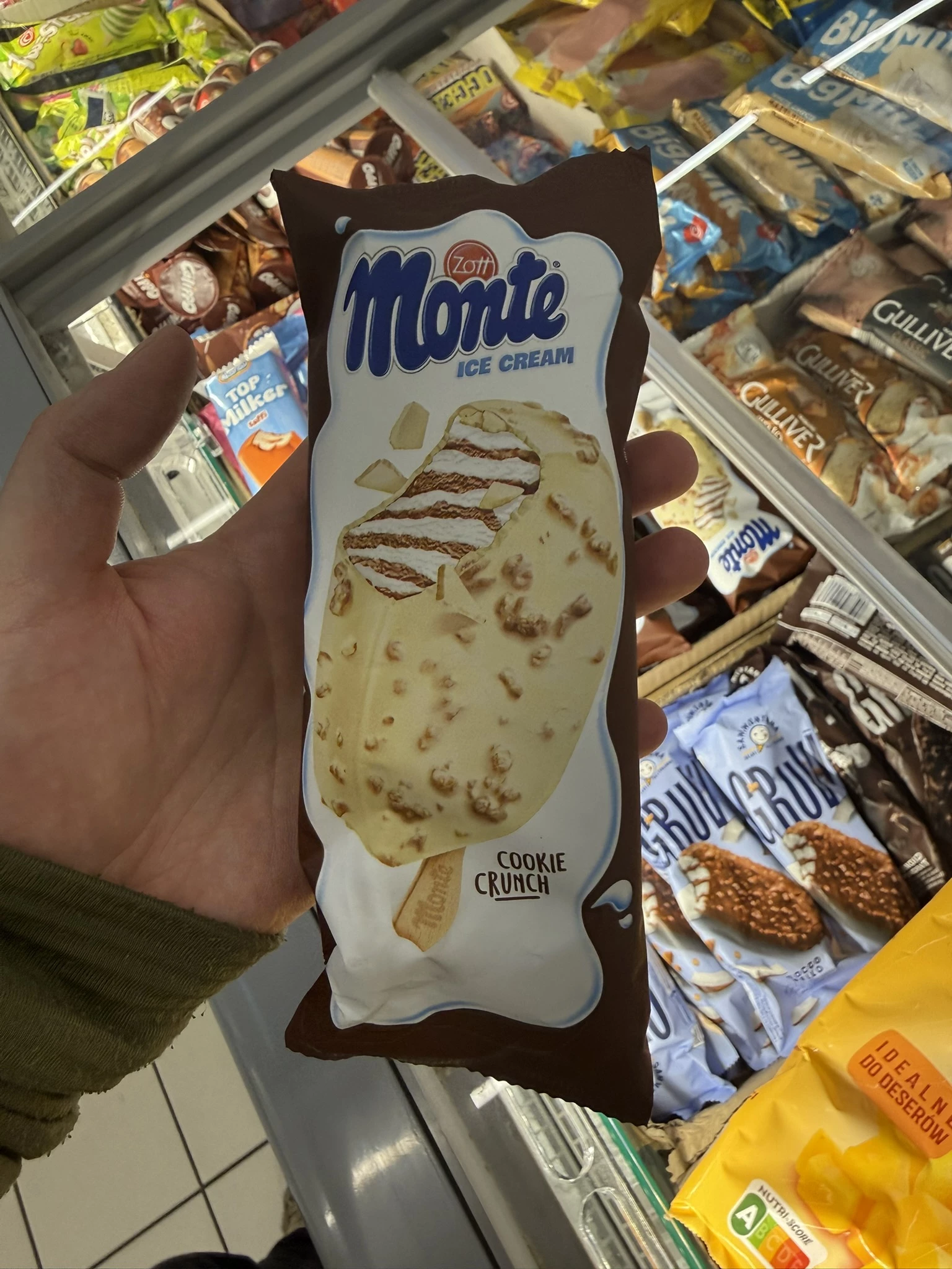 Monte Ice Cream Cookie Crunch | 65g