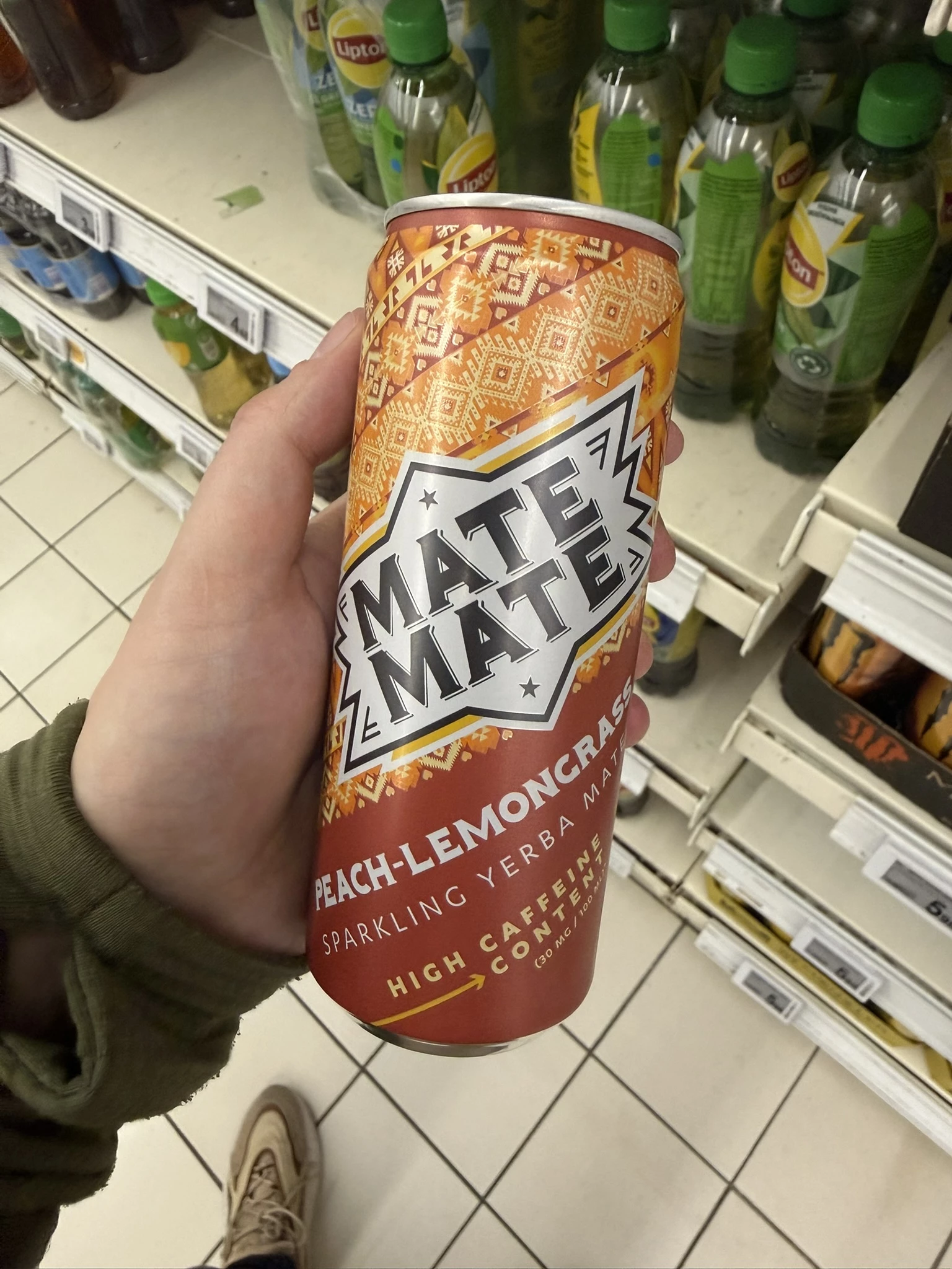 Thomas Henry Mate Mate Peach-Lemongrass | 330ml
