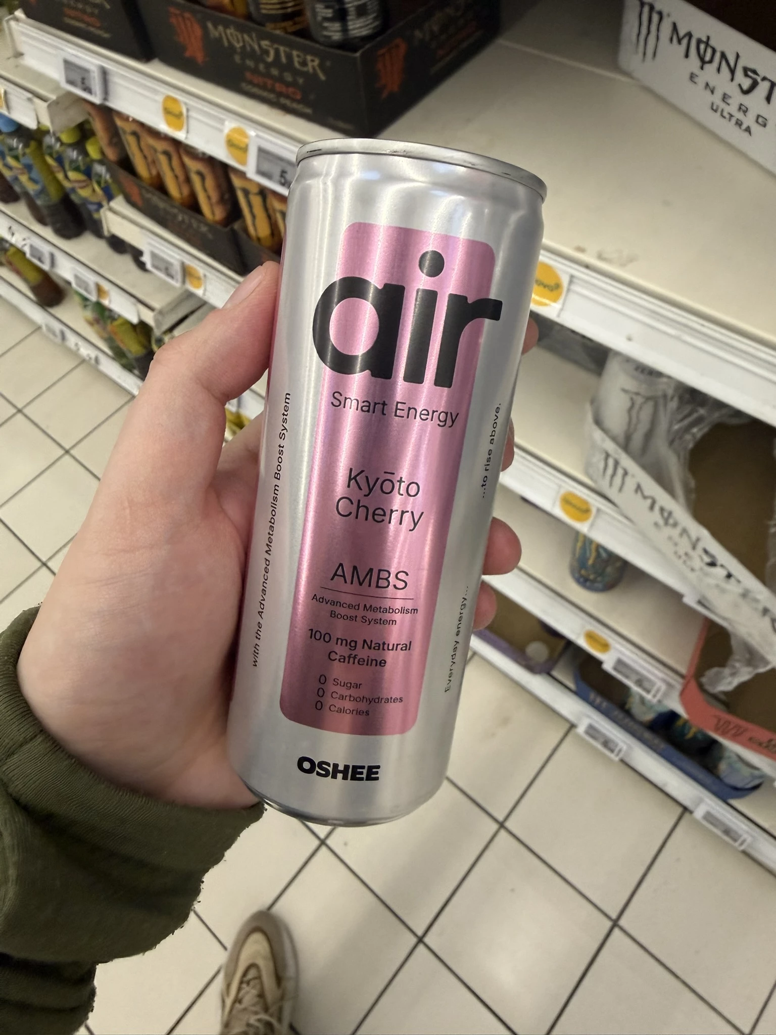 Oshee Air Smart Energy Kyoto Cherry Zero | 250ml